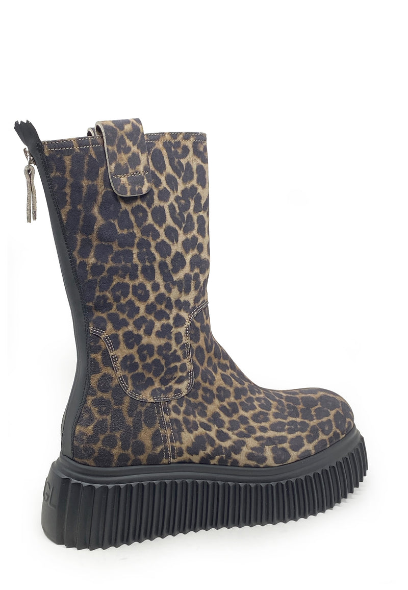 Milagros Boot | Leo Taupe