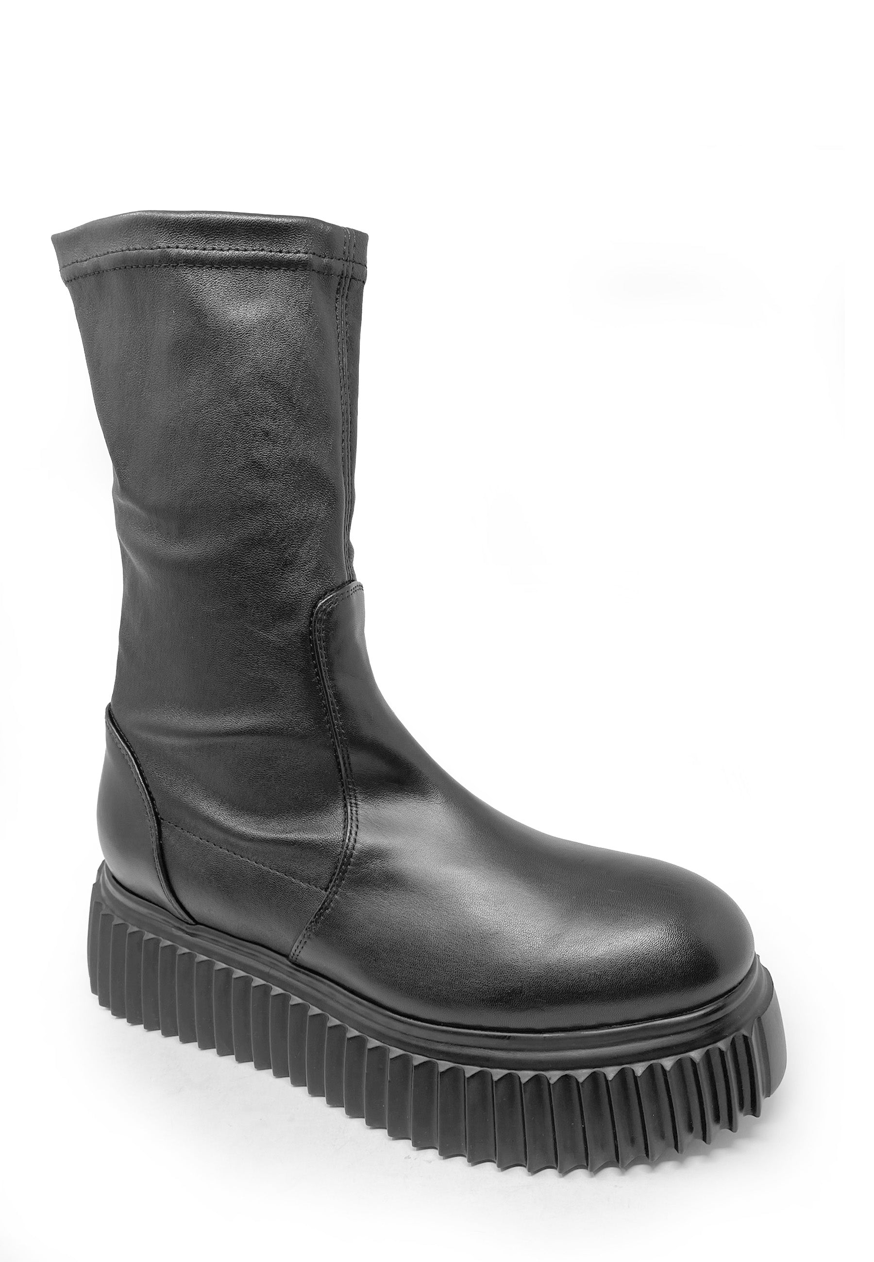 Milagros Boot | Nero Stretch