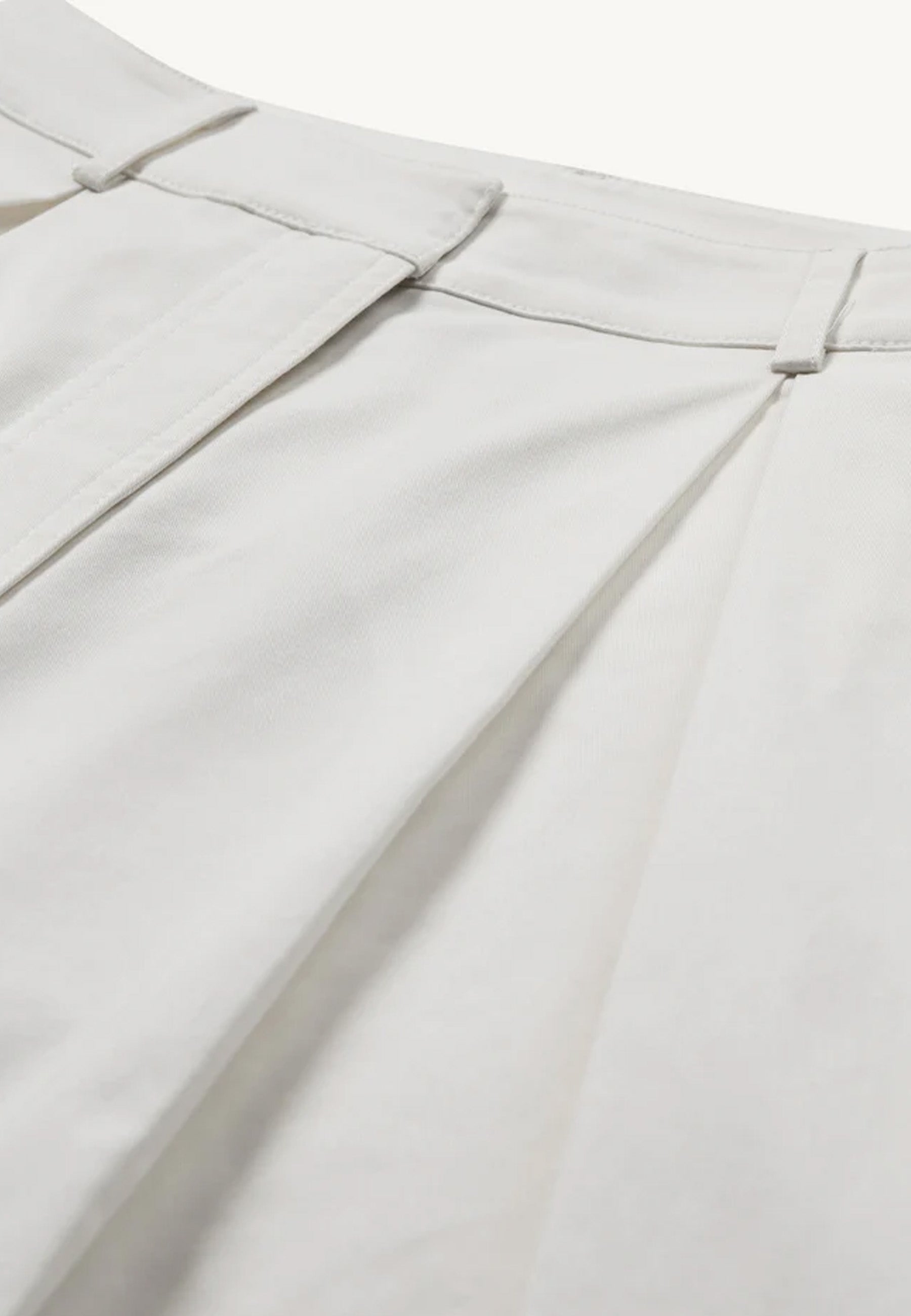 Avelino Bundfalten Hose | Cream