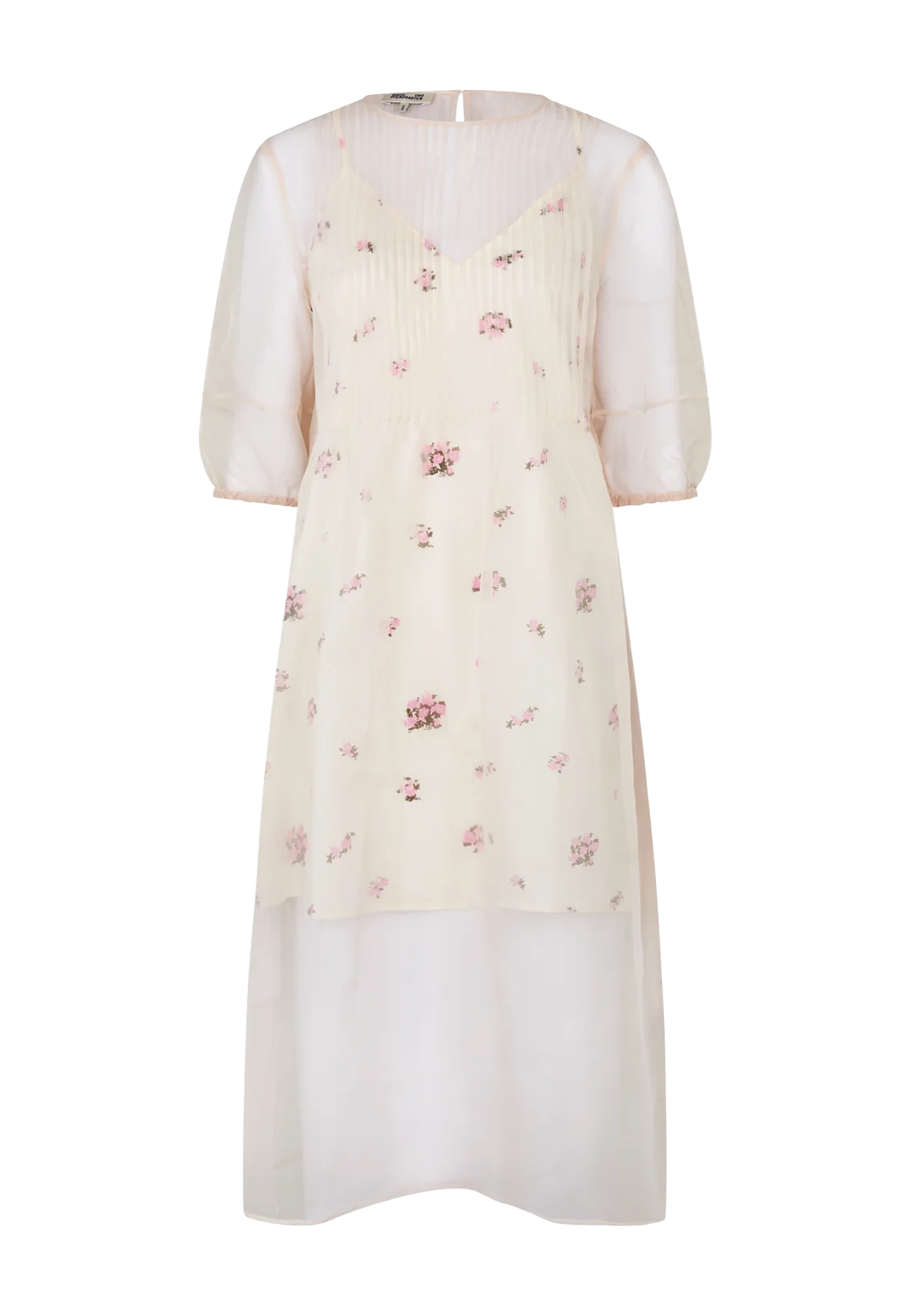 Abigaelle Midikleid | Fuchsia Pink Flow