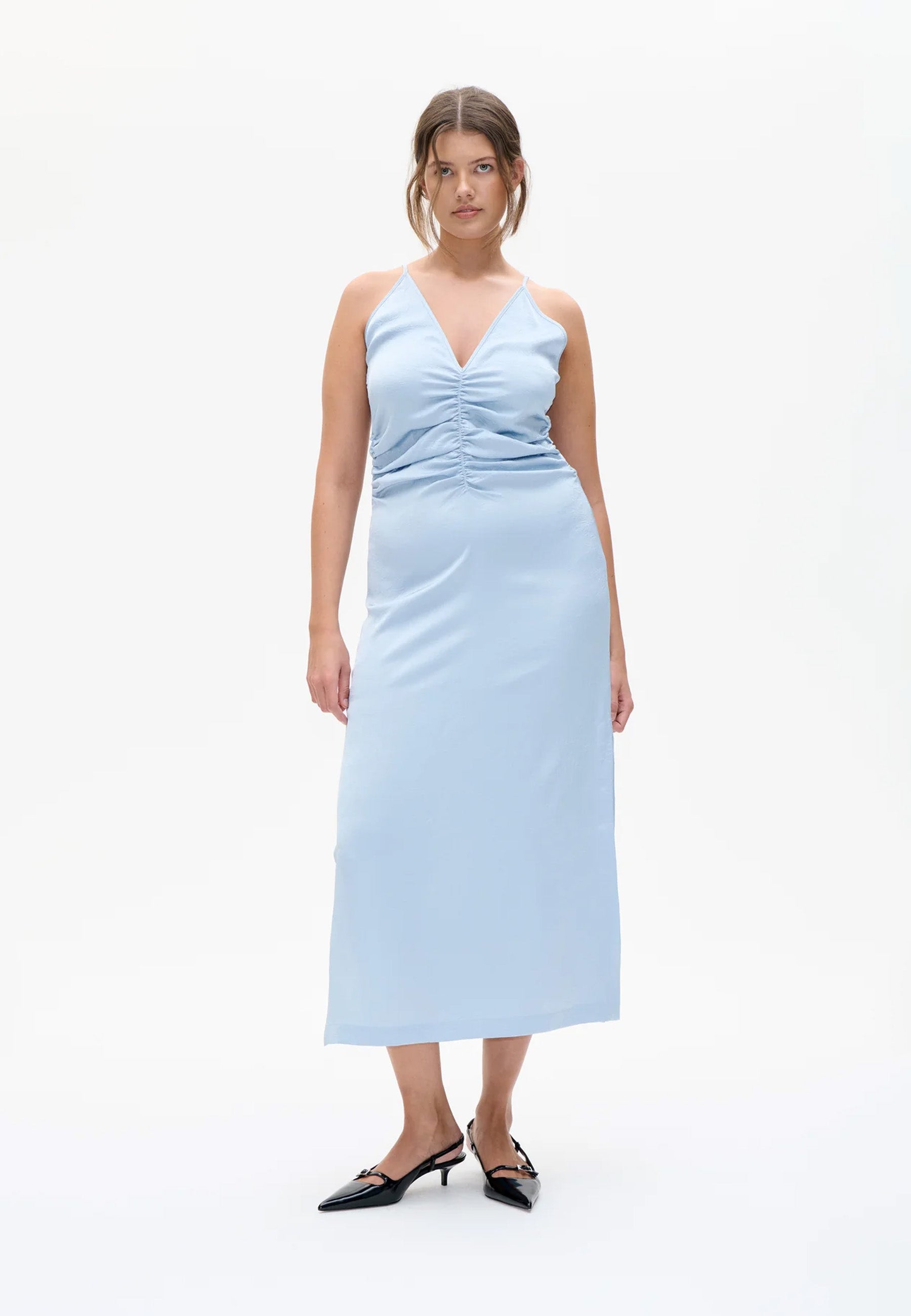 Atalia Maxikleid | Subdued Blue