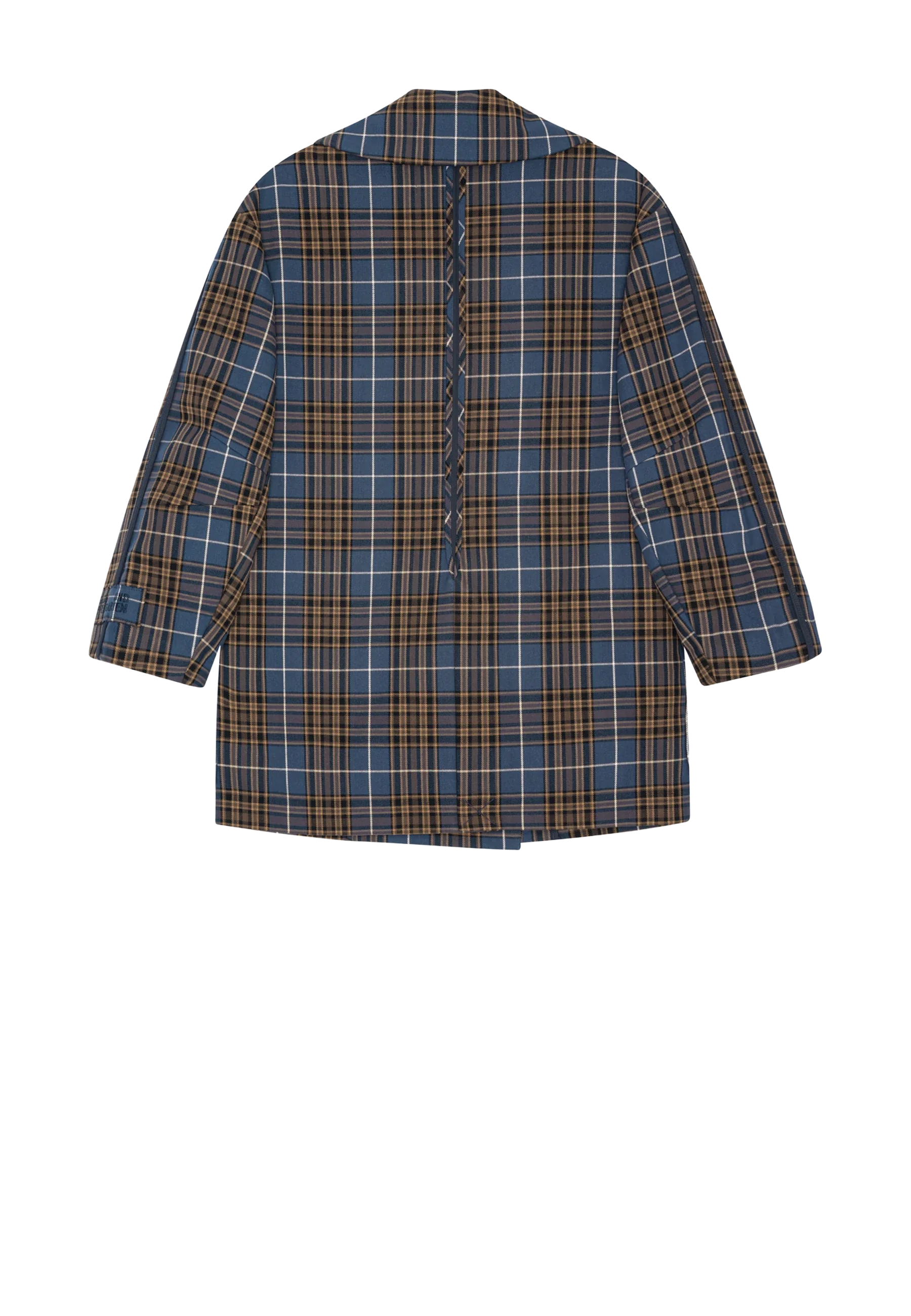 Baticia Oversized Blazer Jacke | Navy Check