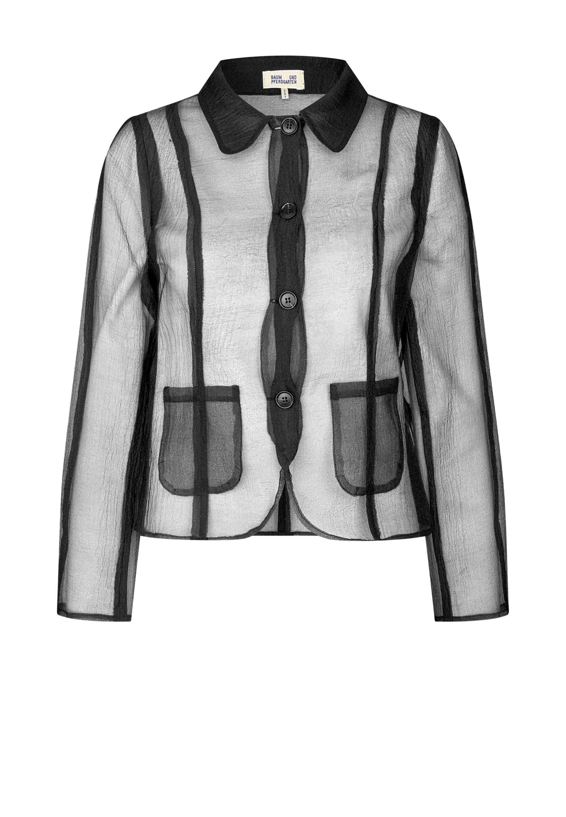 Belottie Transparente Bluse | Black