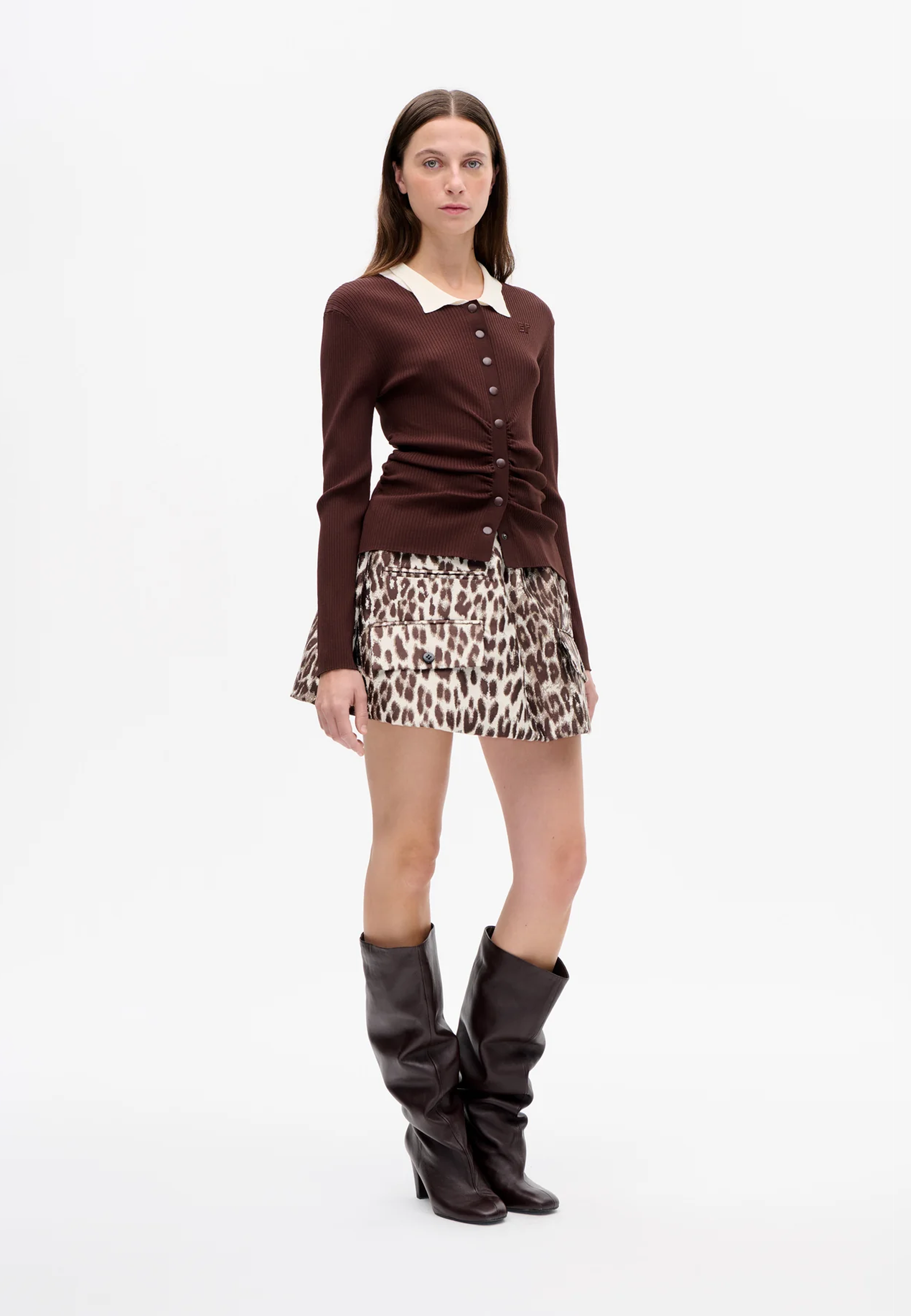 Cianna Polo Shirt | Hot Fudge