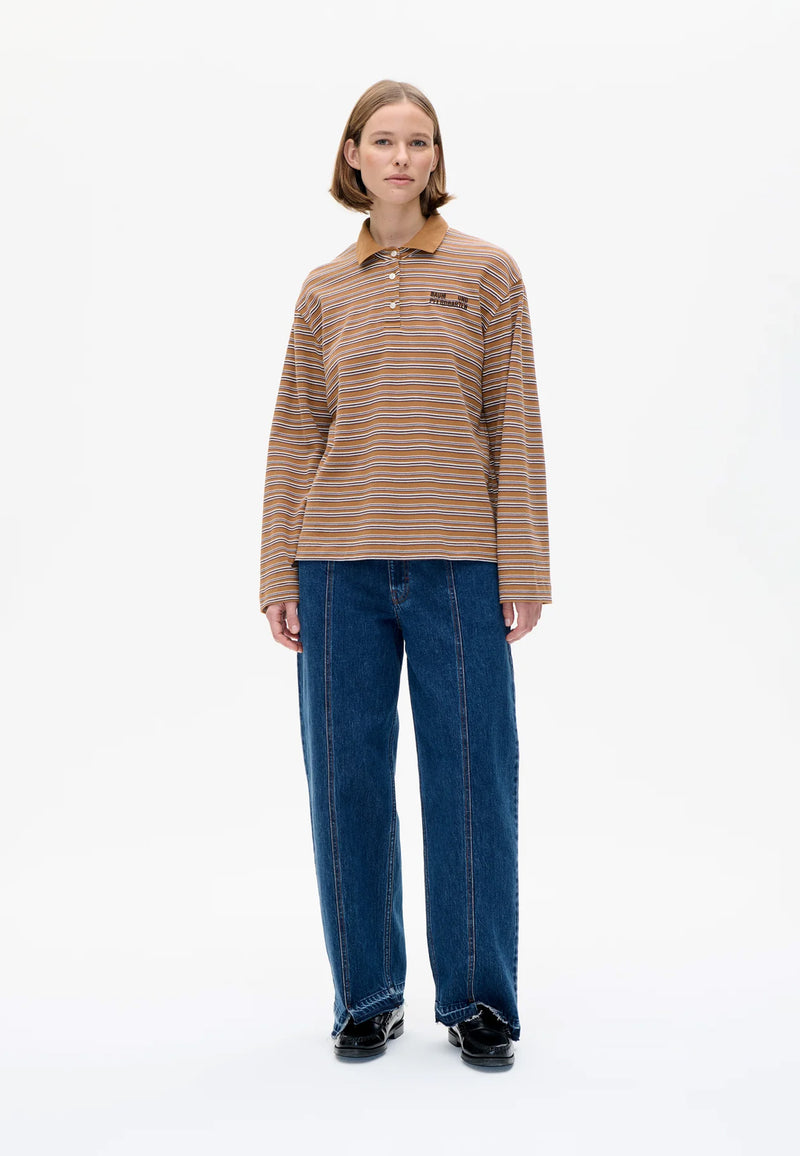 Jeanne Polo-Shirt | Pnuthatch Stripe