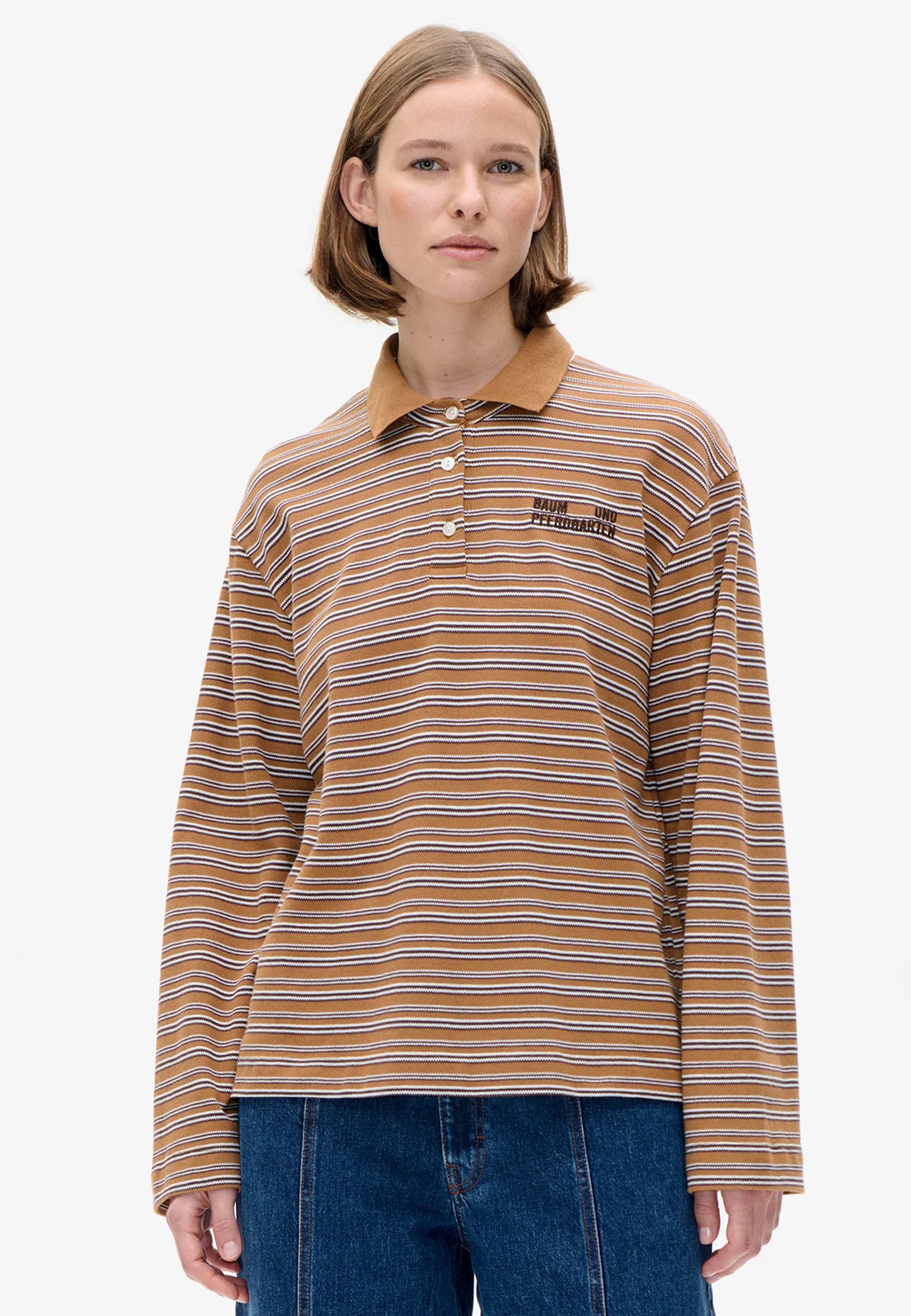 Jeanne Polo-Shirt | Pnuthatch Stripe