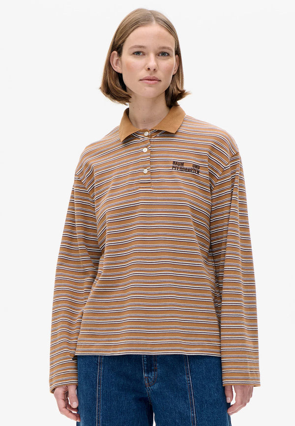 Jeanne Polo-Shirt | Pnuthatch Stripe