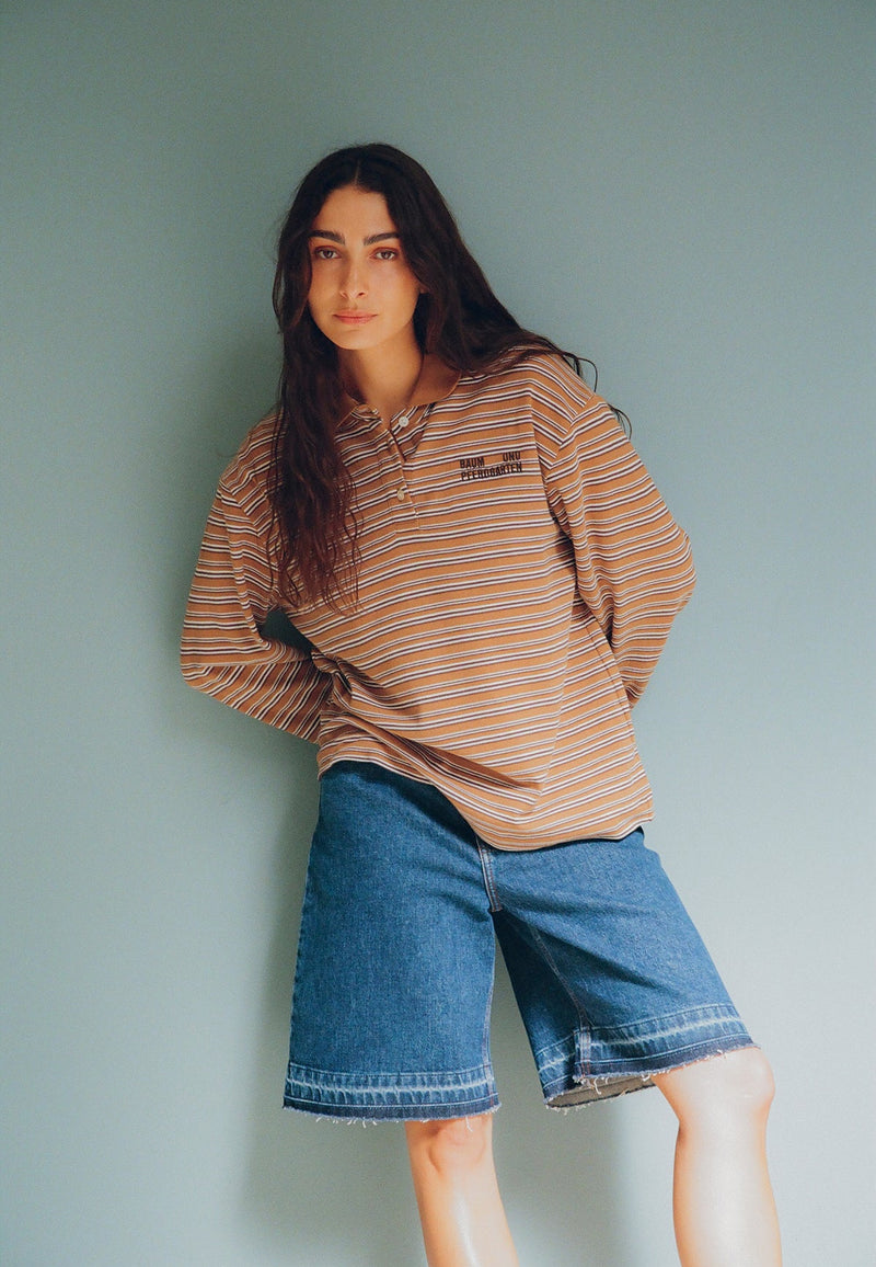 Jeanne Polo-Shirt | Pnuthatch Stripe