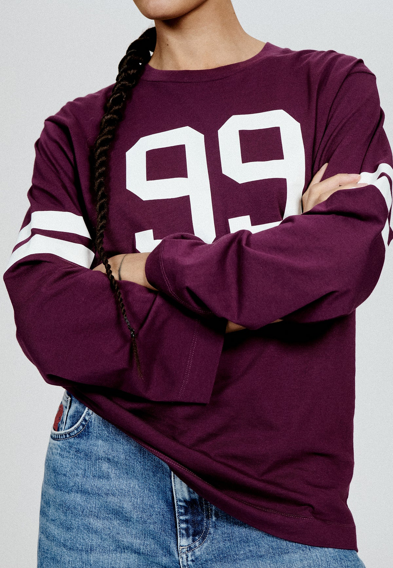 Jeevana Longsleeve | Italian Plum