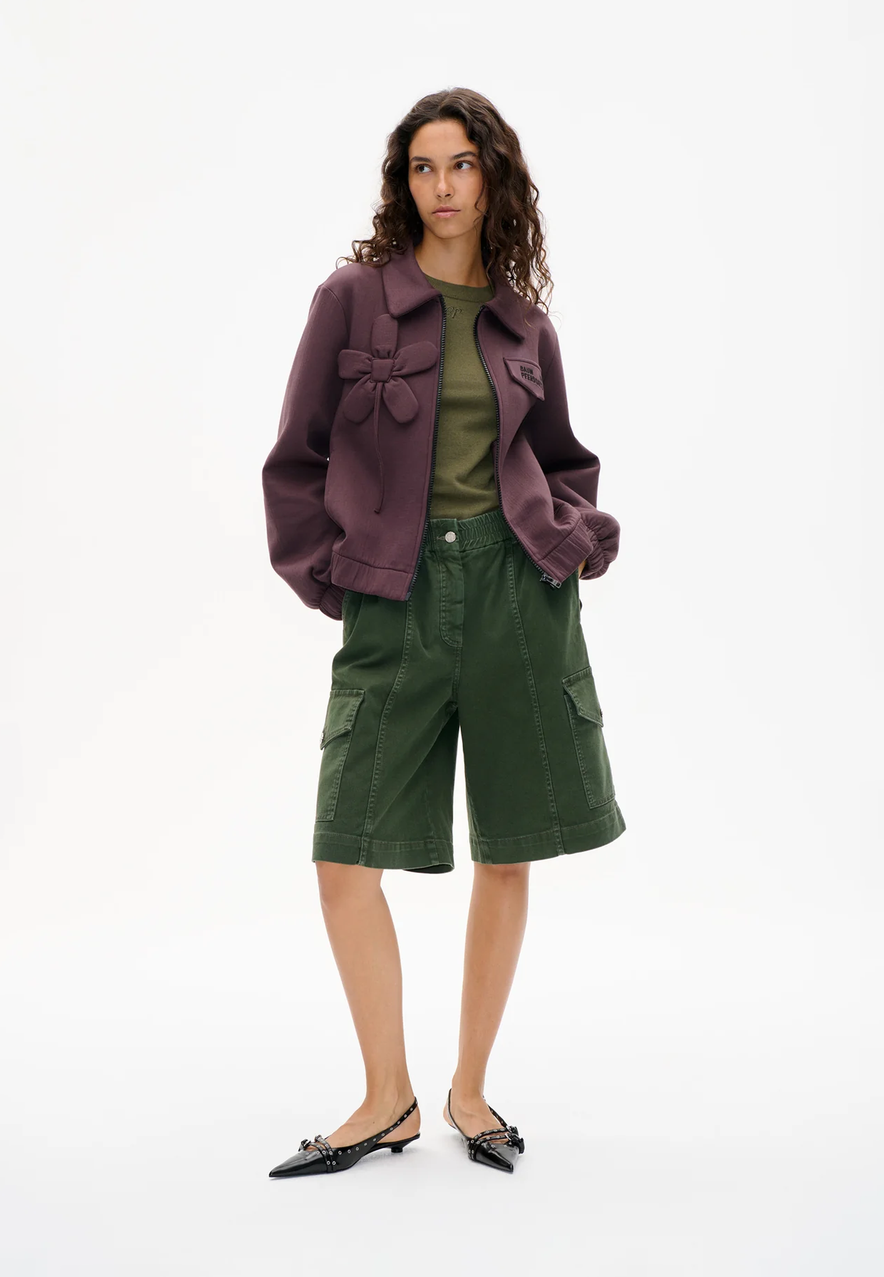 Joanne Sweatjacke | Deep Burgundy