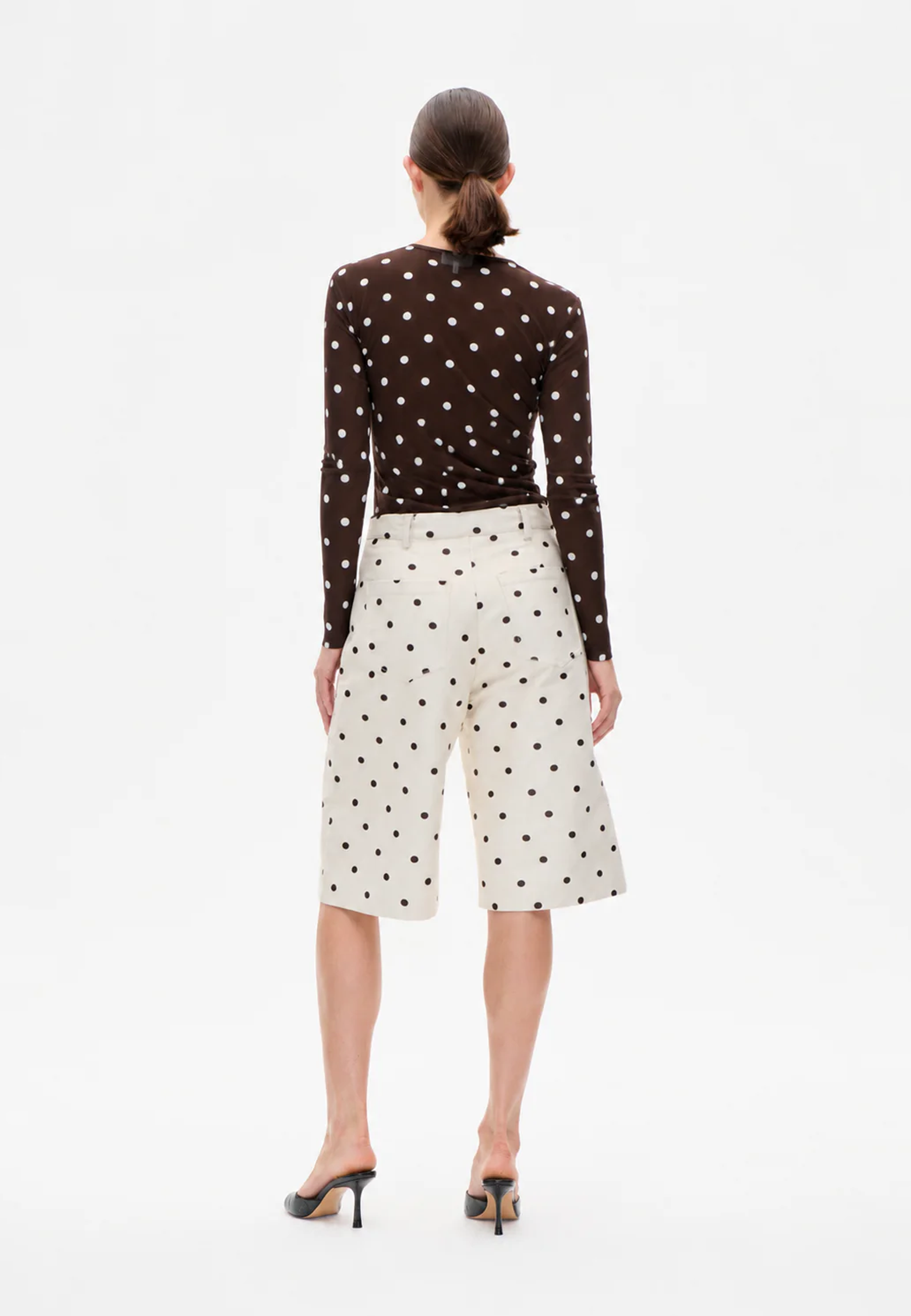 Jodie Longsleeve | Coffee Bean Dot