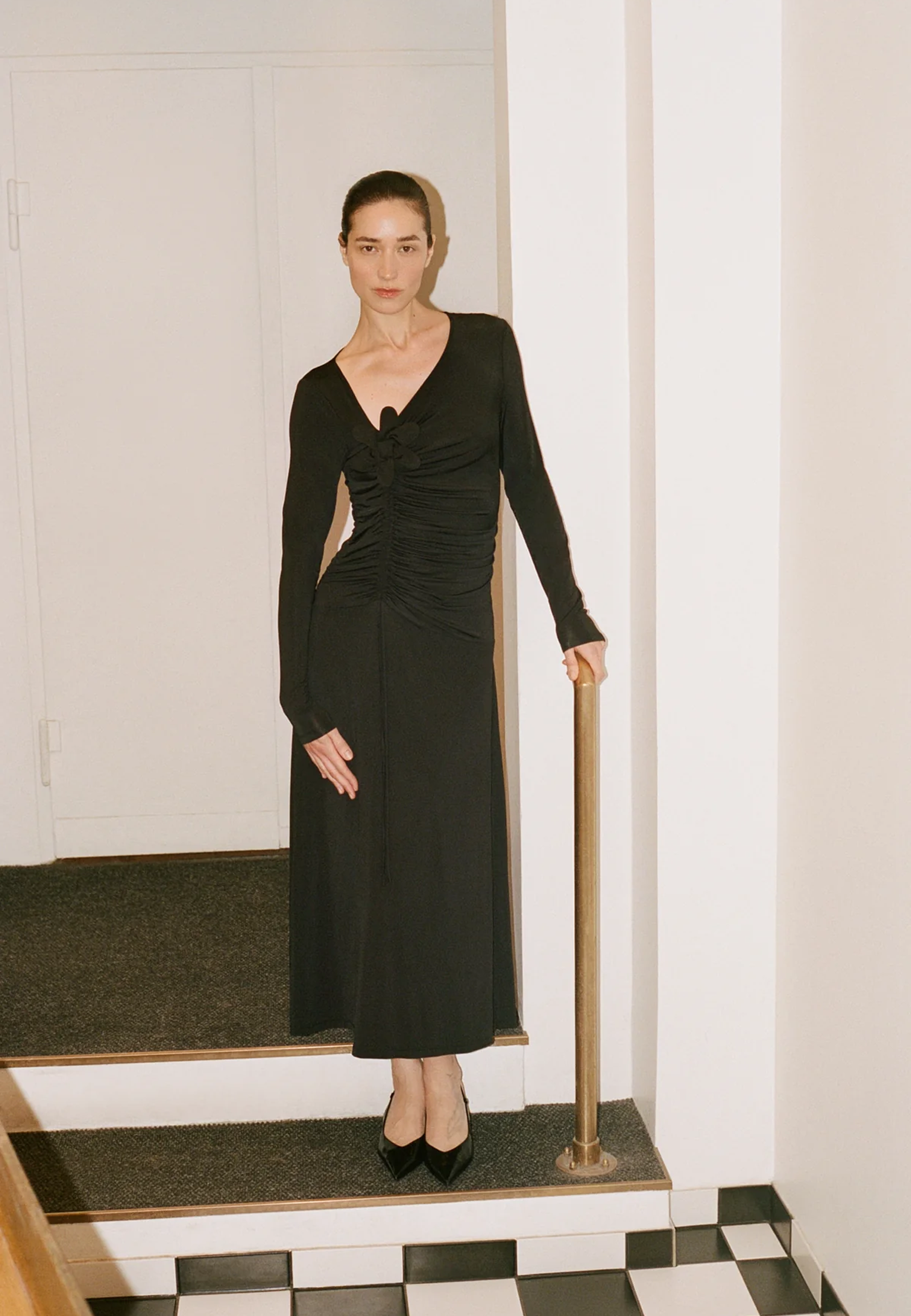 Josina Maxikleid | Black