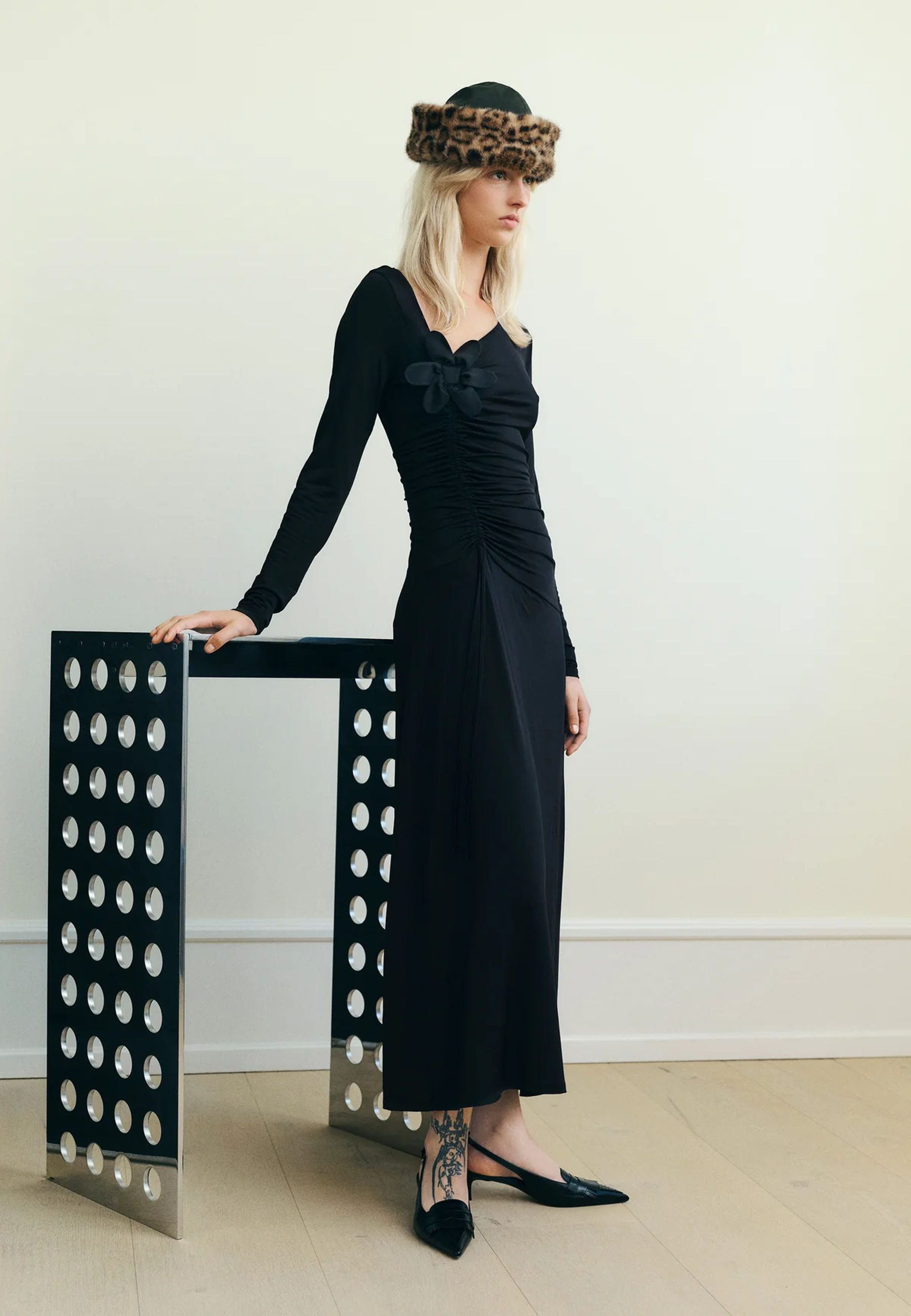 Josina Maxikleid | Black