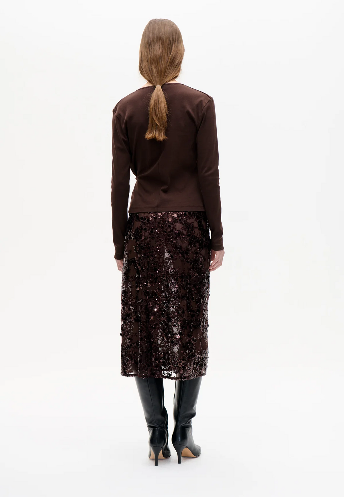 Jovina Wickel Longsleeve | Coffee Brean Brown