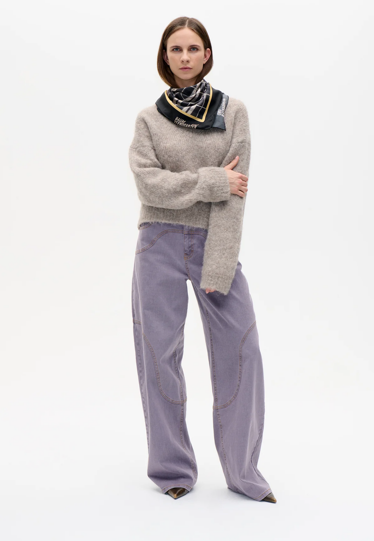 Leah Seidentuch | Grey Check