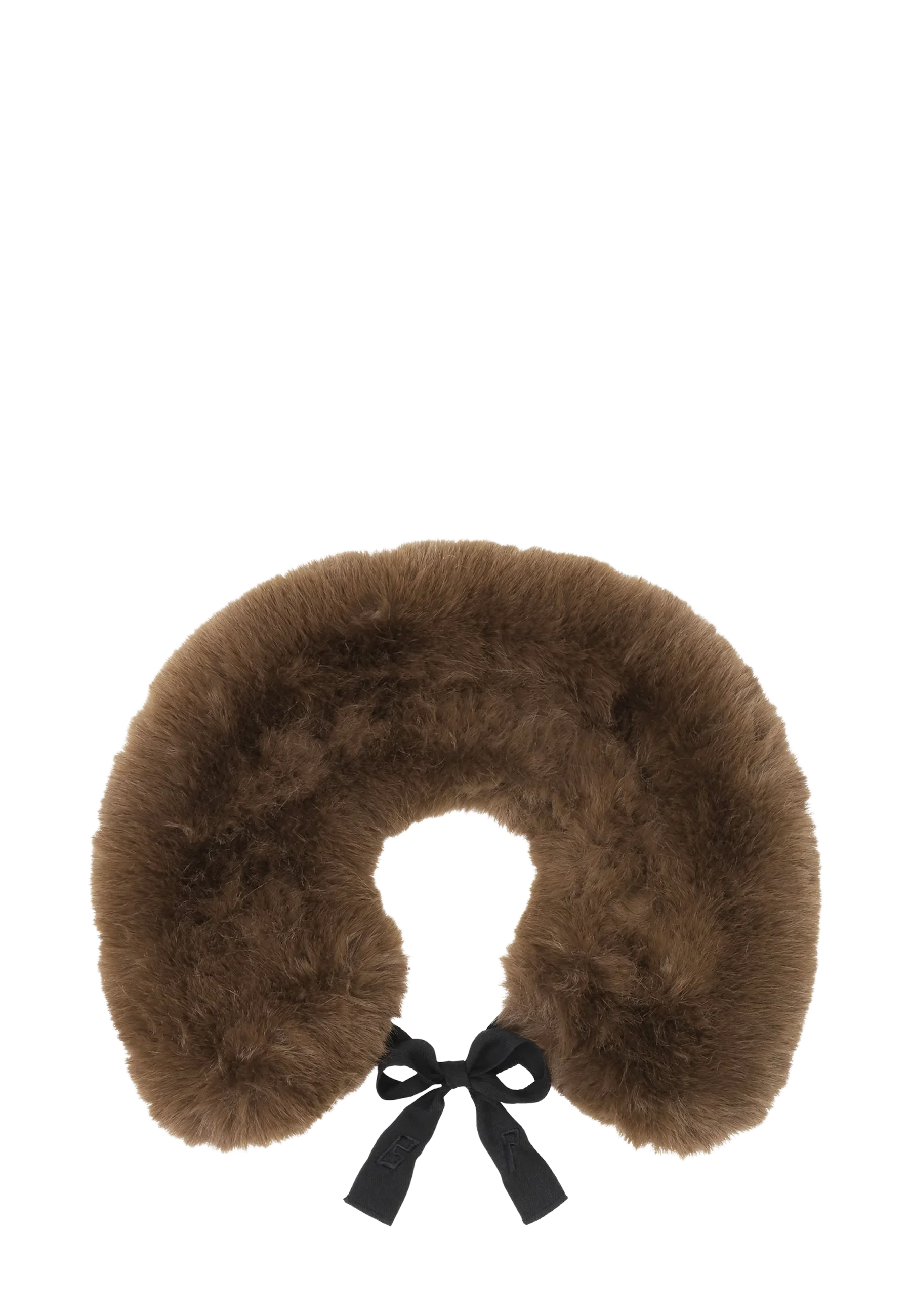 Lovina Faux Fur Kragen | Dark Brown