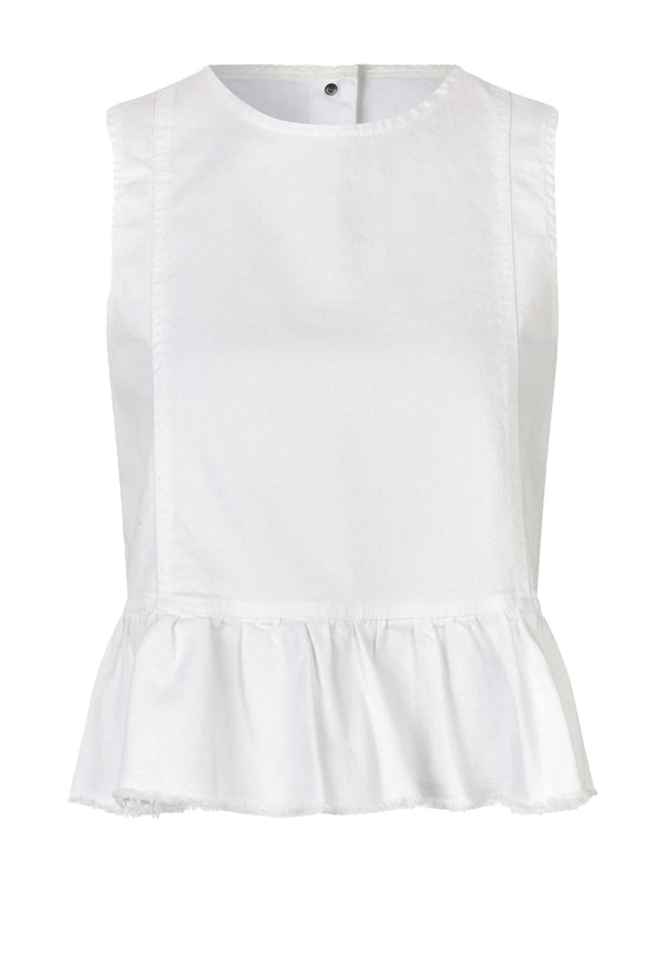 Madinel Top | Bright White