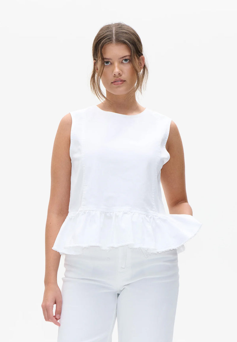 Madinel Top | Bright White