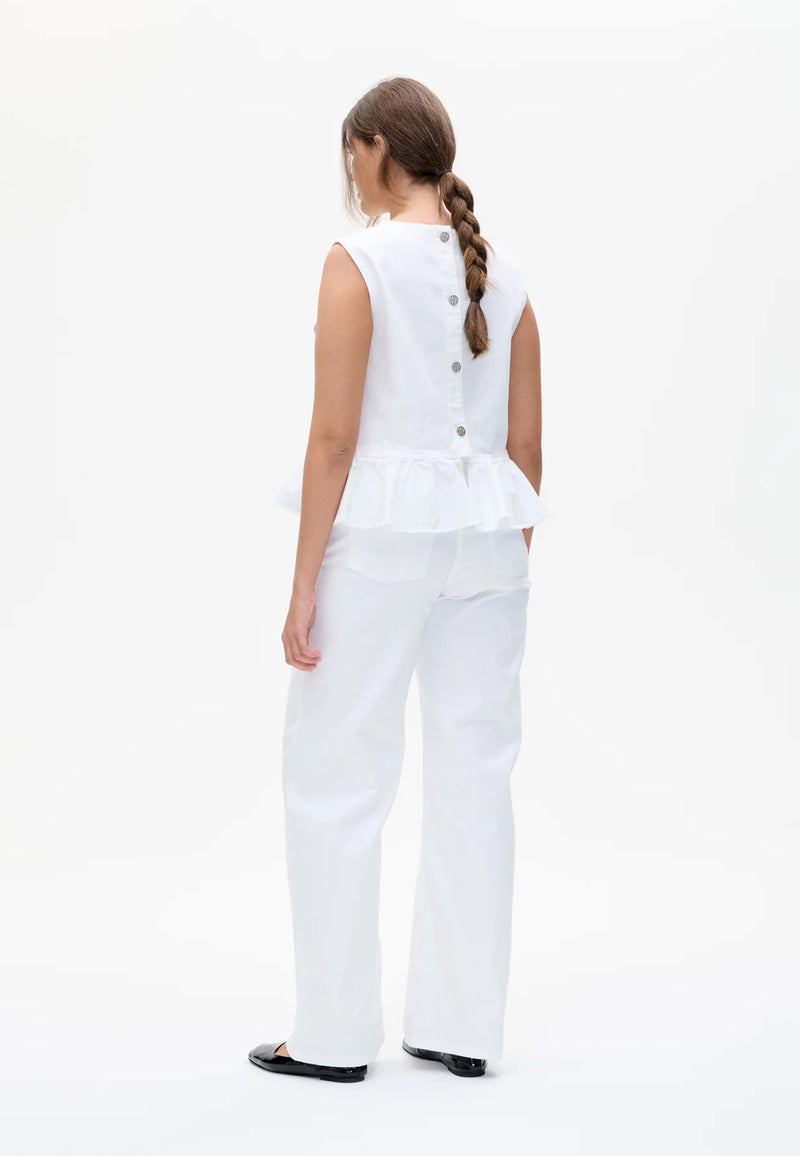 Madinel Top | Bright White