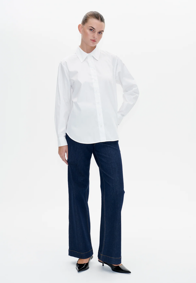Maxene Bluse | Bright White