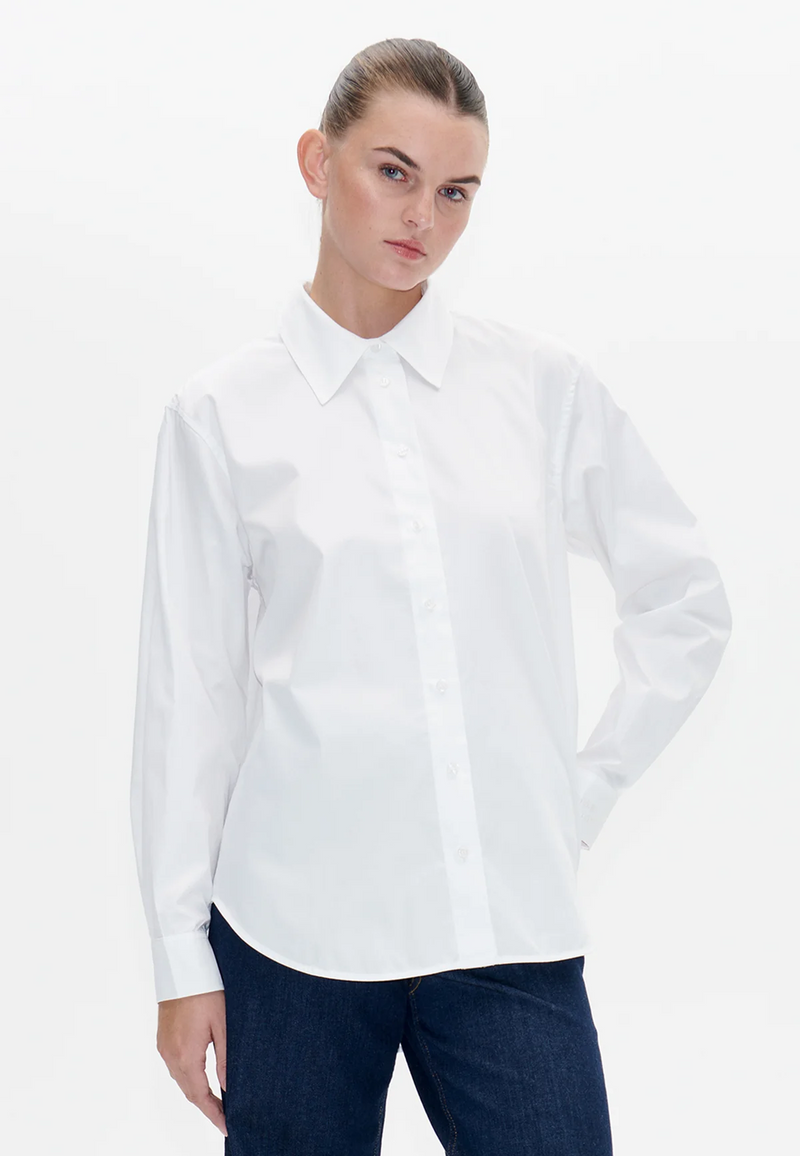 Maxene Bluse | Bright White