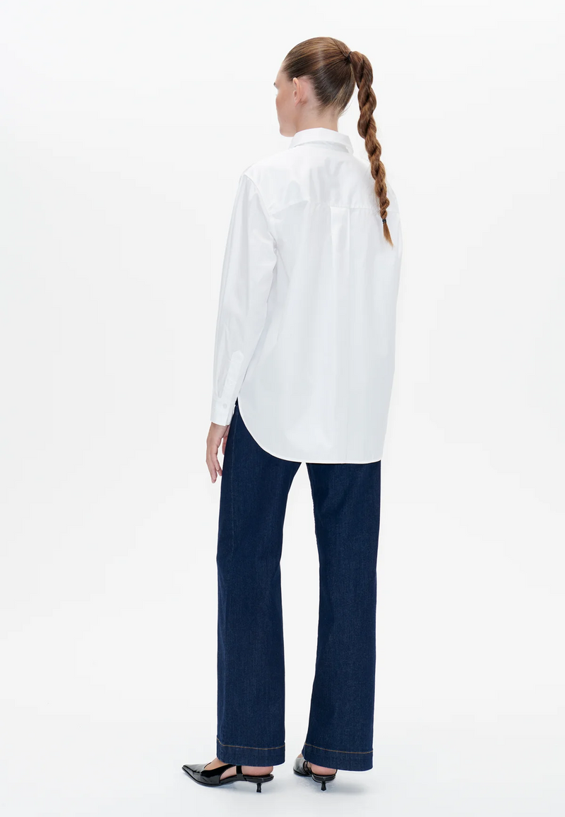 Maxene Bluse | Bright White