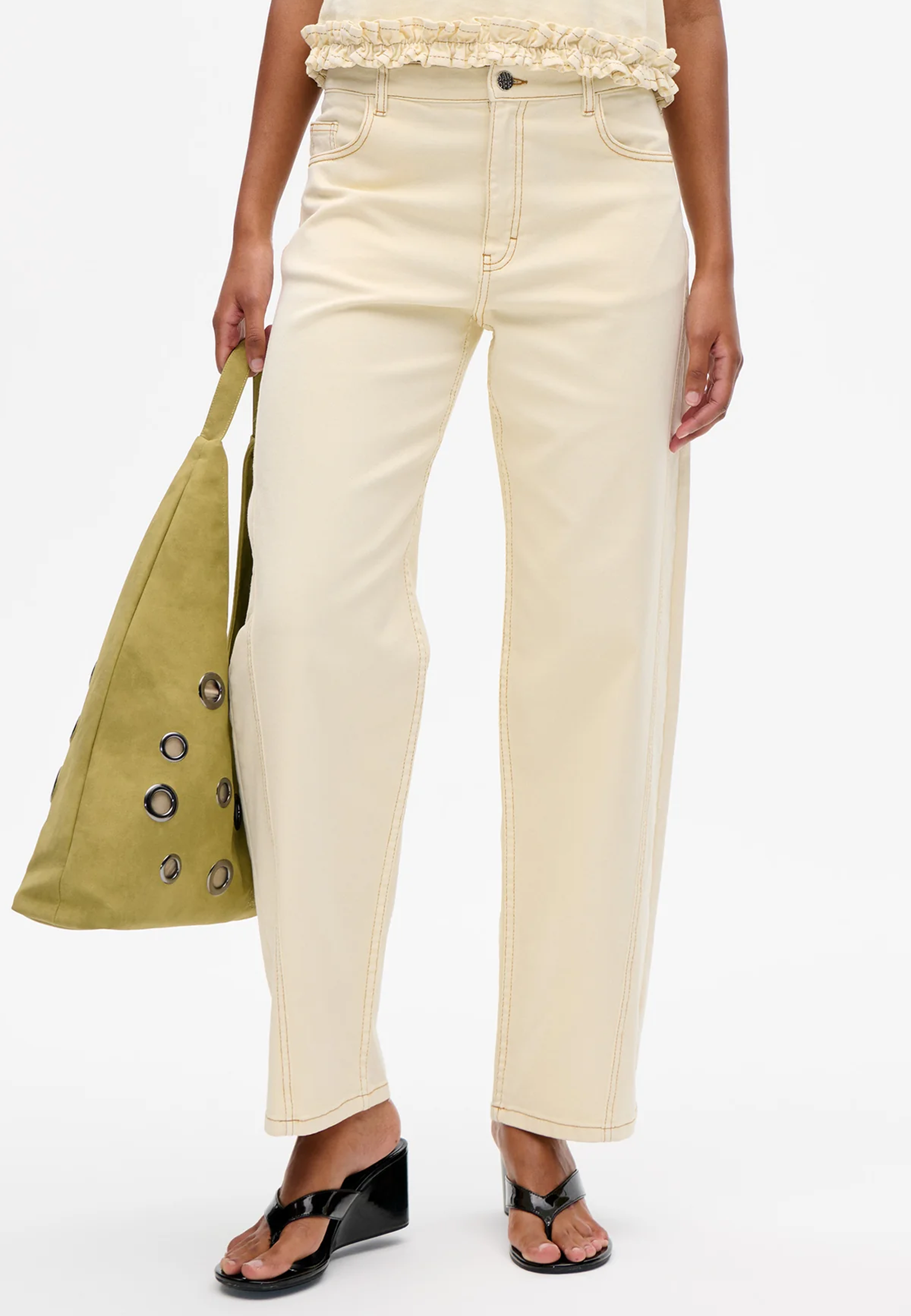 Naika Wide Leg Fit Jeans | Afterglow