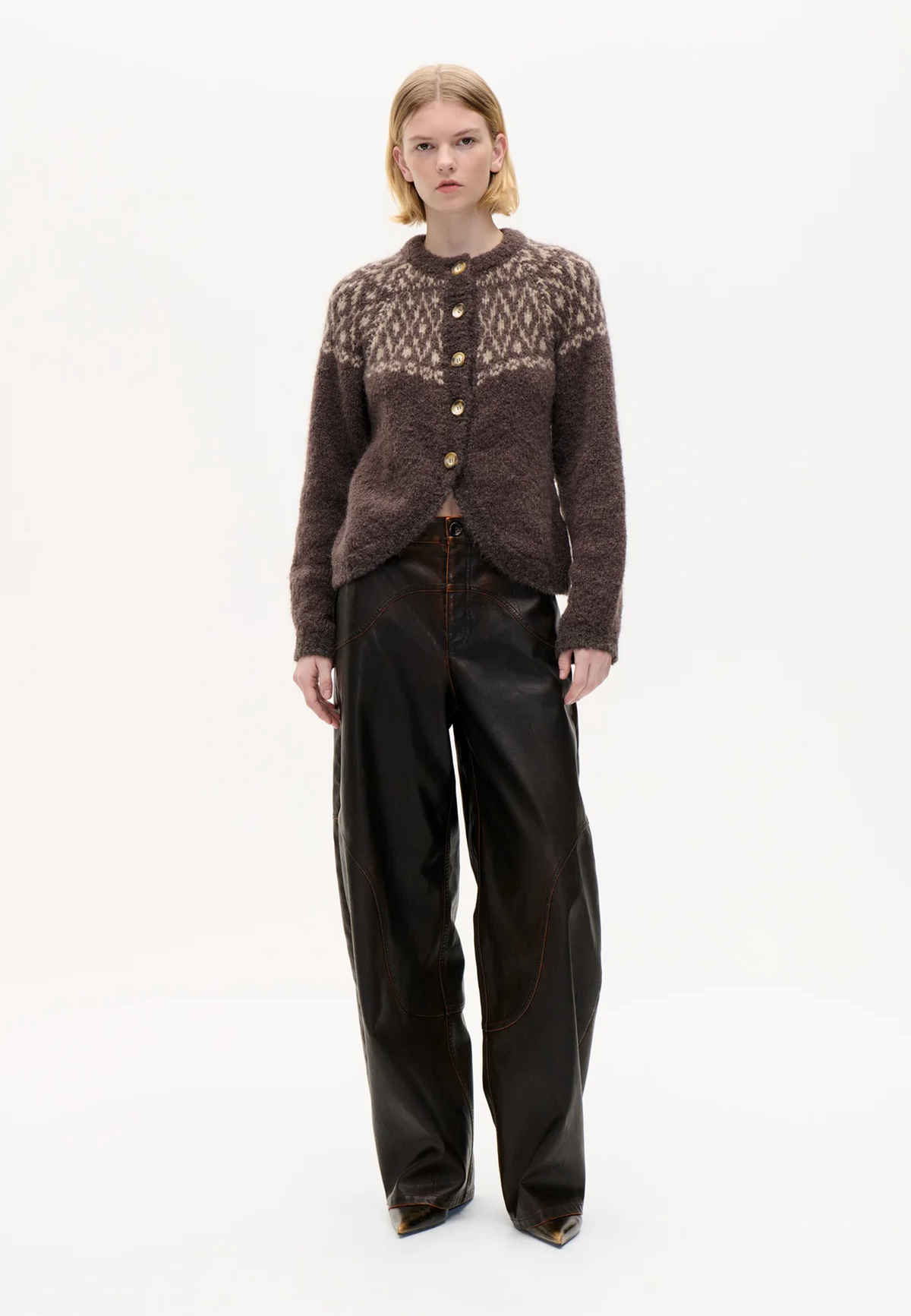 Napolen Faux Lederhose | Molé Brown