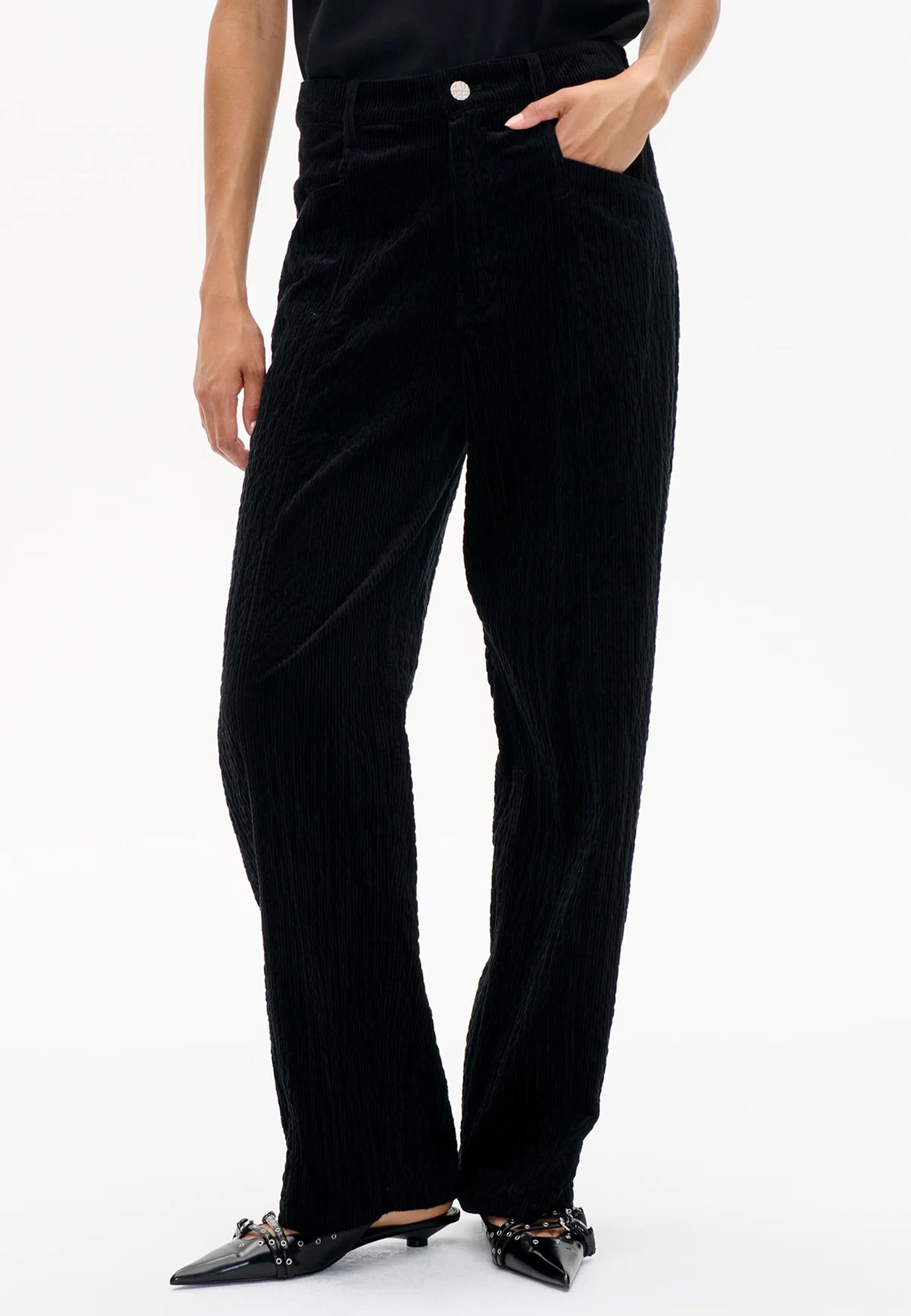 Nara Kord Hose | Black