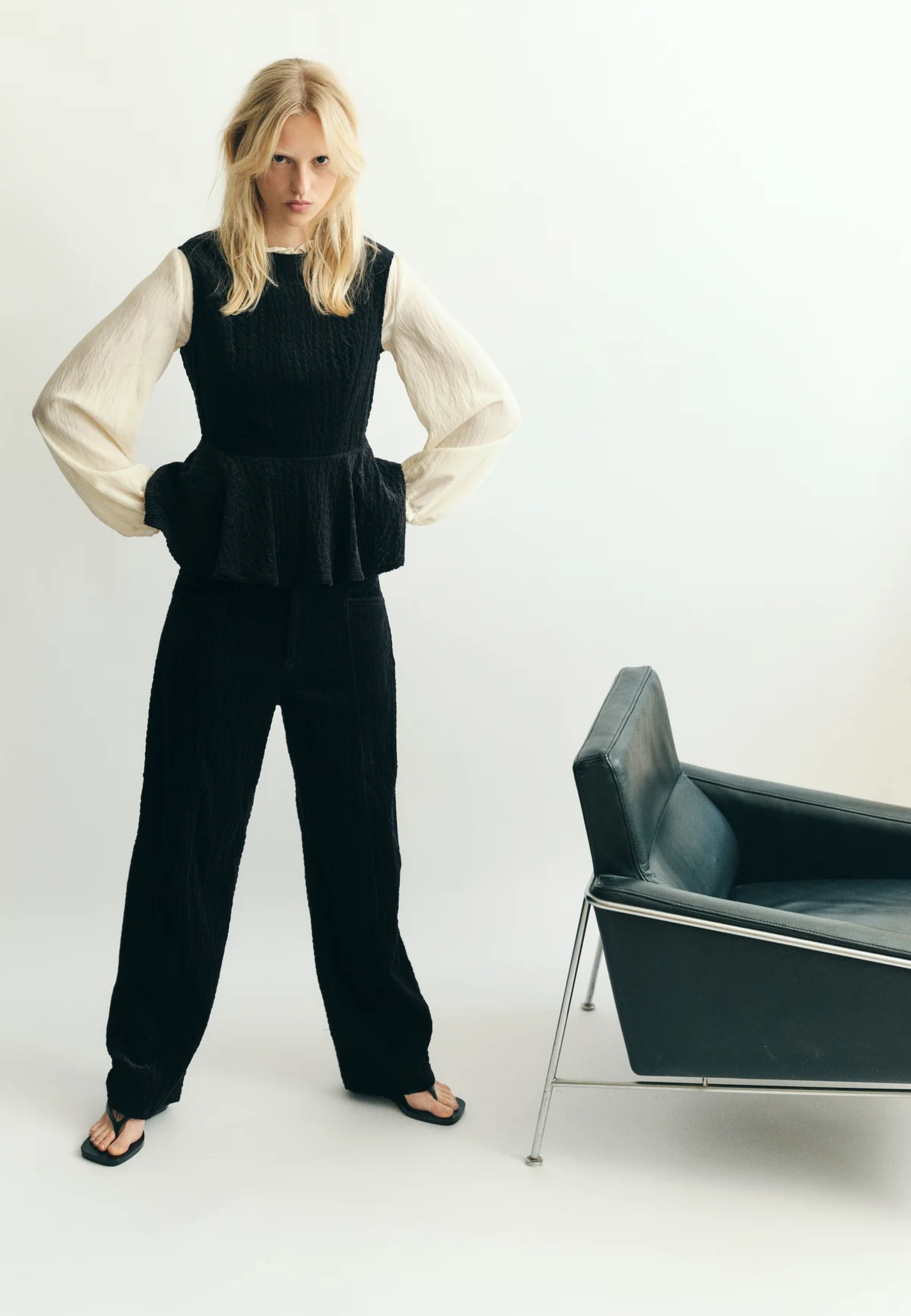 Nara Kord Hose | Black