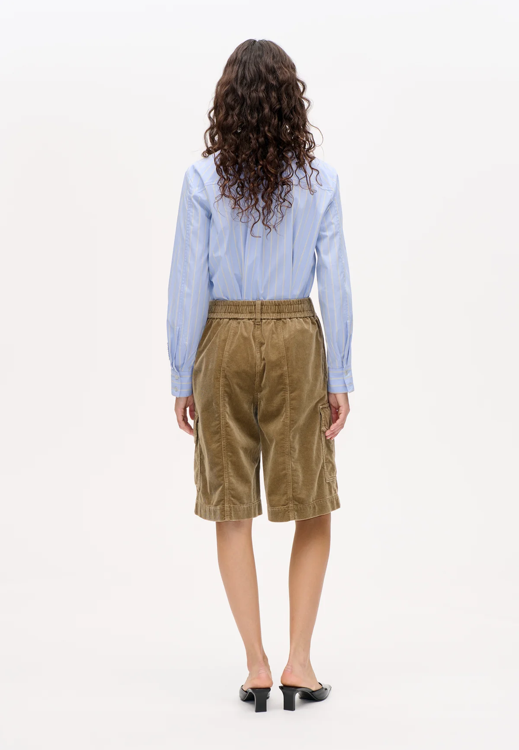Neeto Cargo Bermuda Short | Savannah Tan