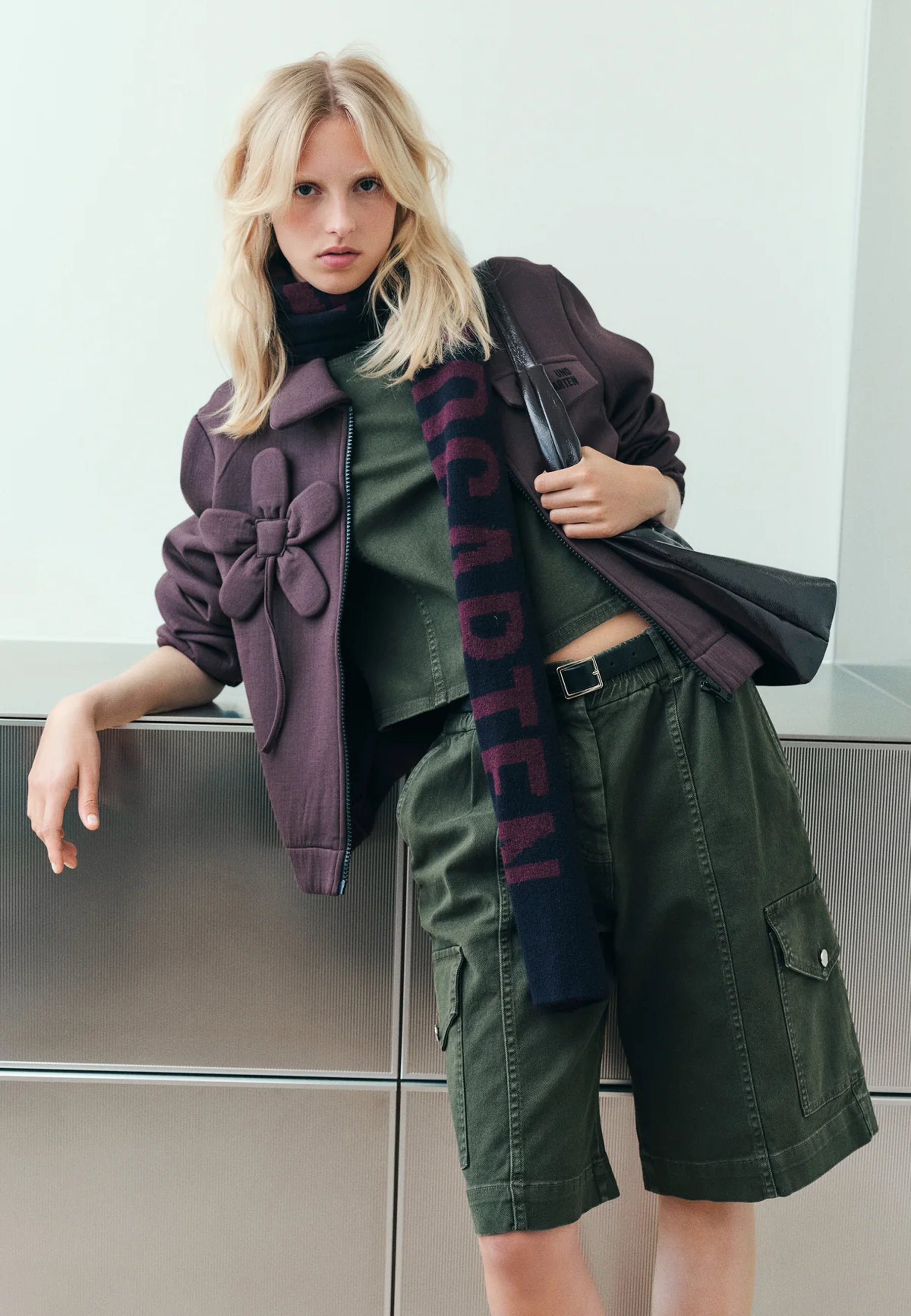 Joanne Sweatjacke | Deep Burgundy