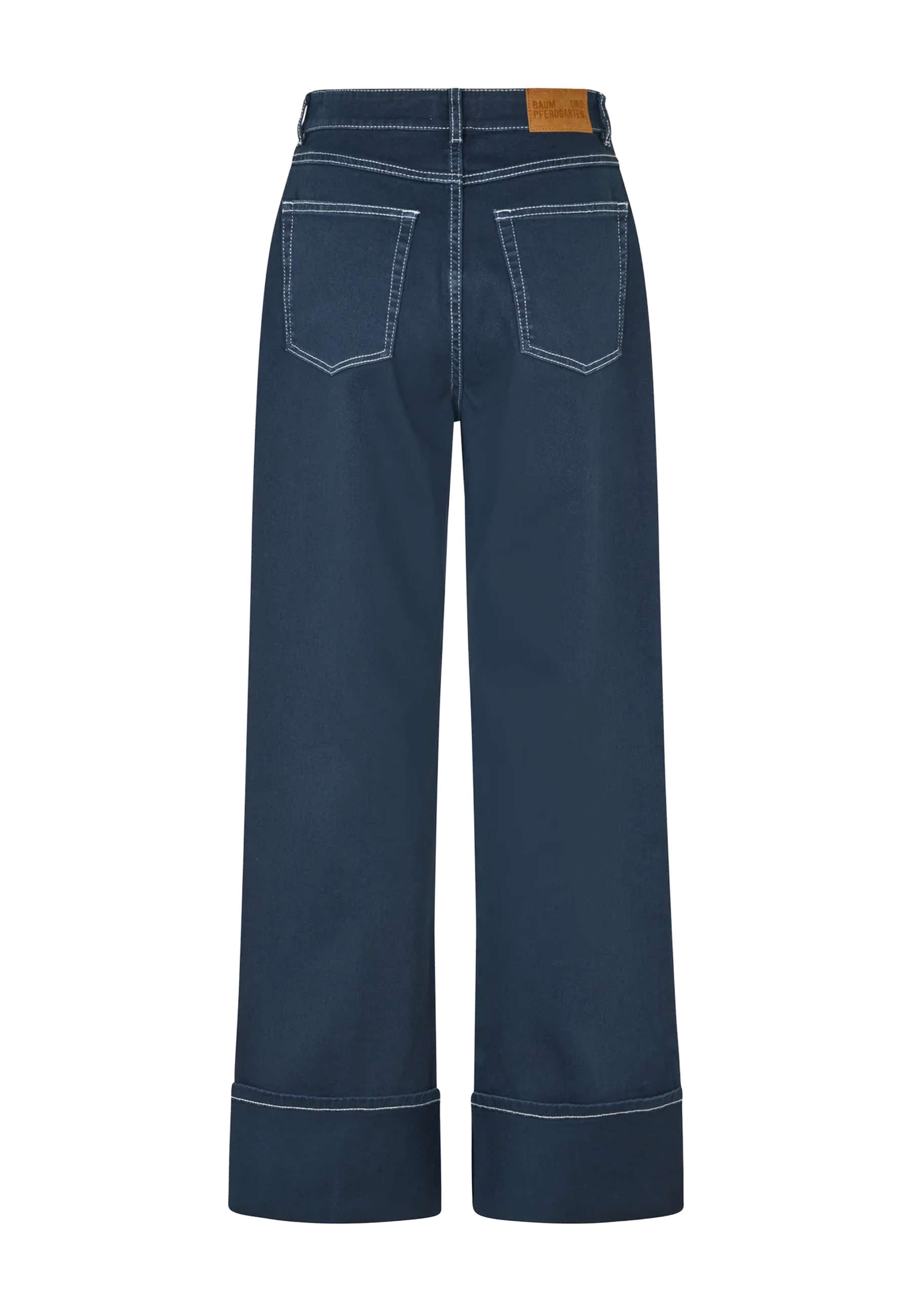 Netti Wide Leg Fit Jeans | Total Eclipse Blue