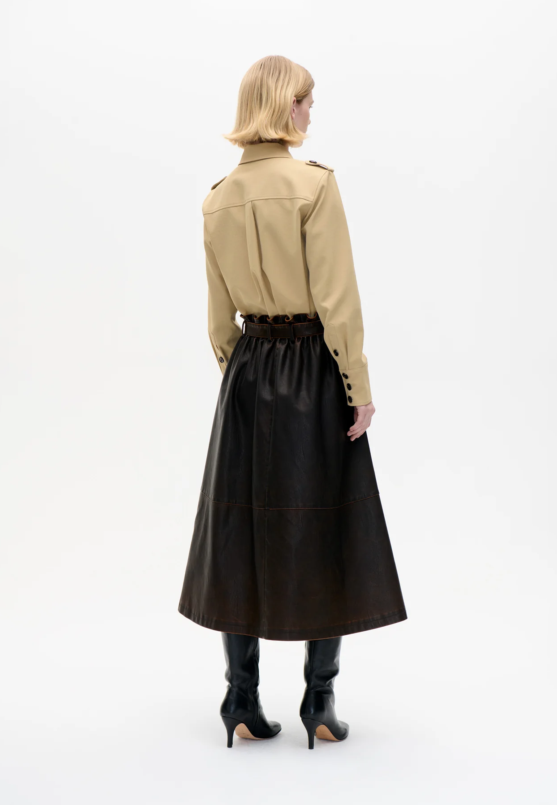 Saimi Faux Lederrock | Molé Brown