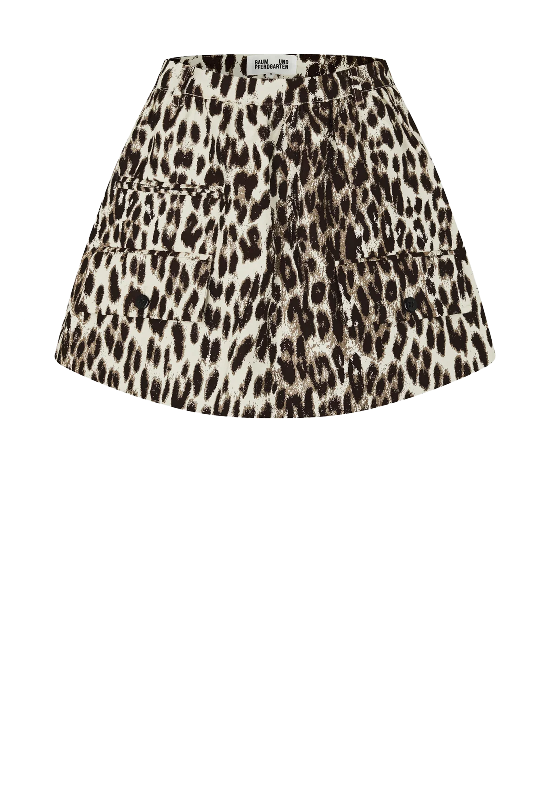 Samaya mini nederdel | Let leopard
