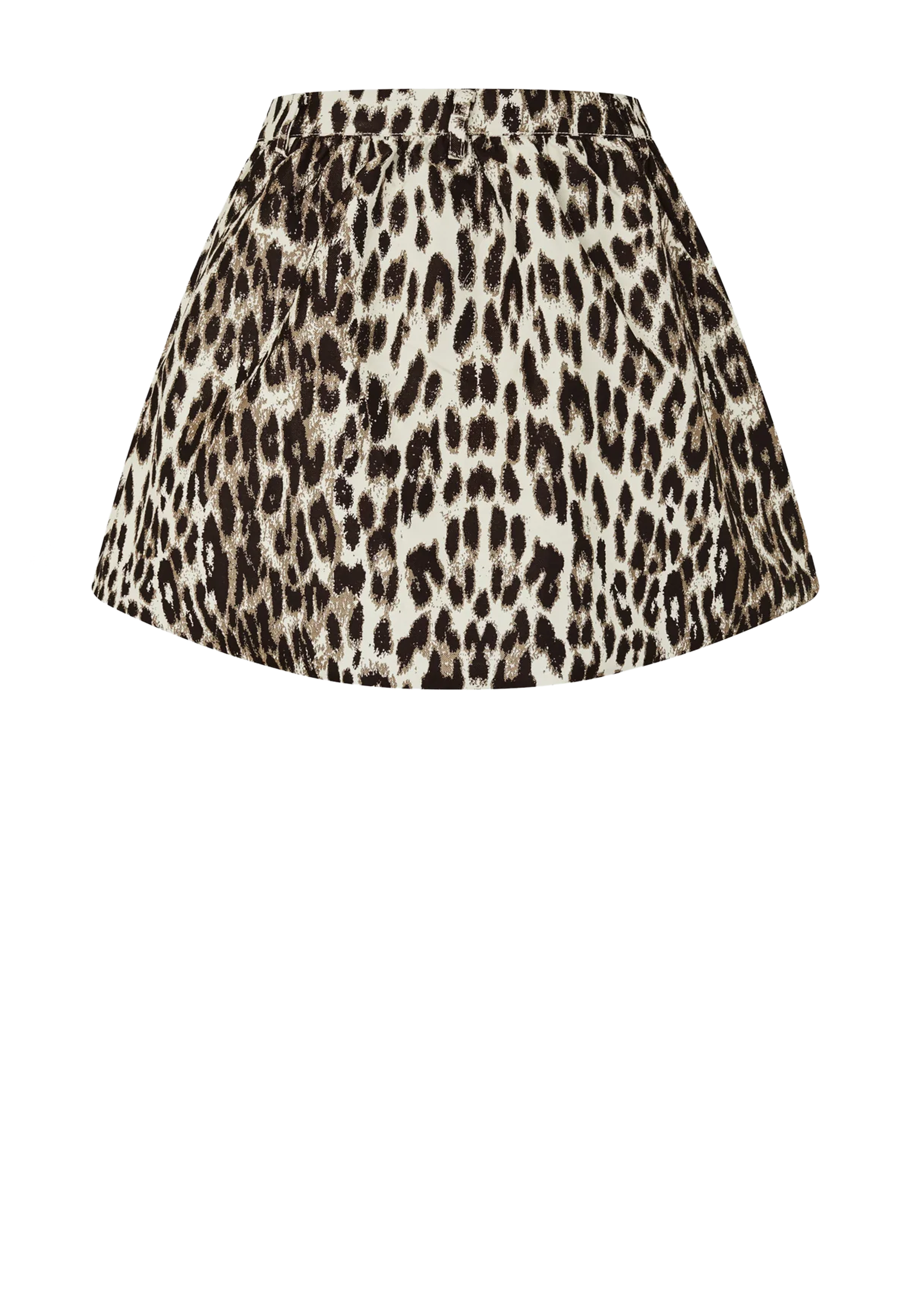 Samaya mini nederdel | Let leopard