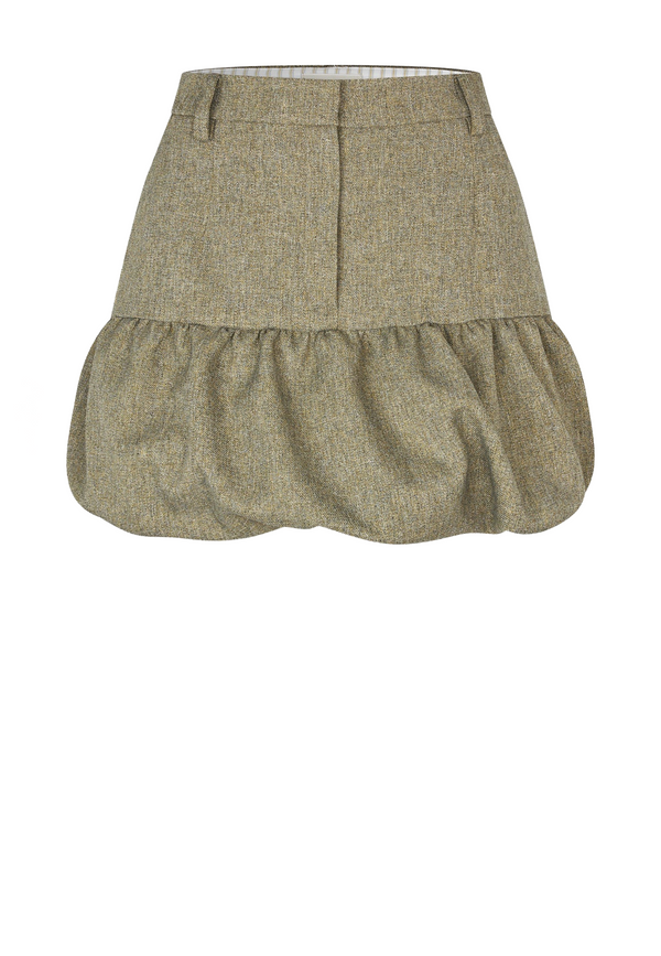 Sikita Minirock | Straw Yellow Twee