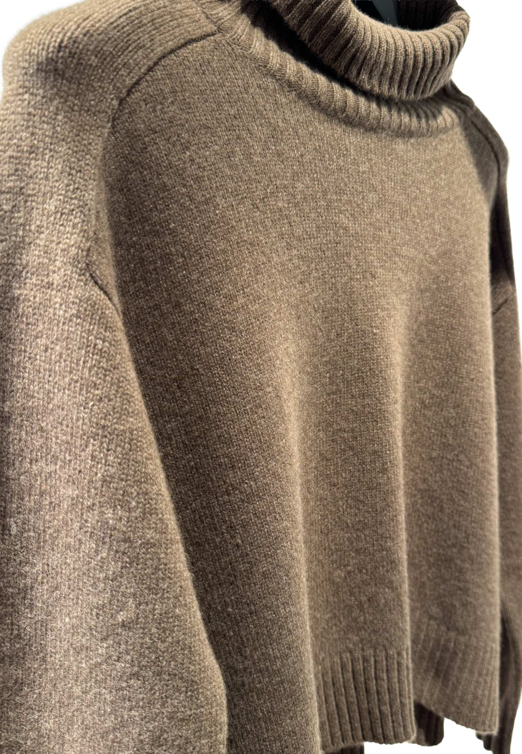 CD4070 Rollkragen Pullover | Noisette