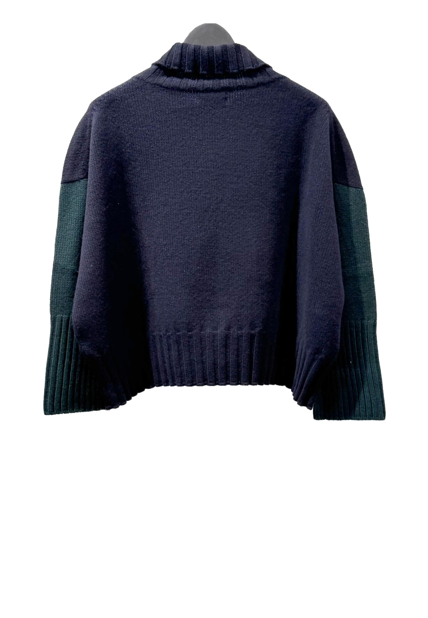 CD4080 Rollkragen Pullover | Navy Teal