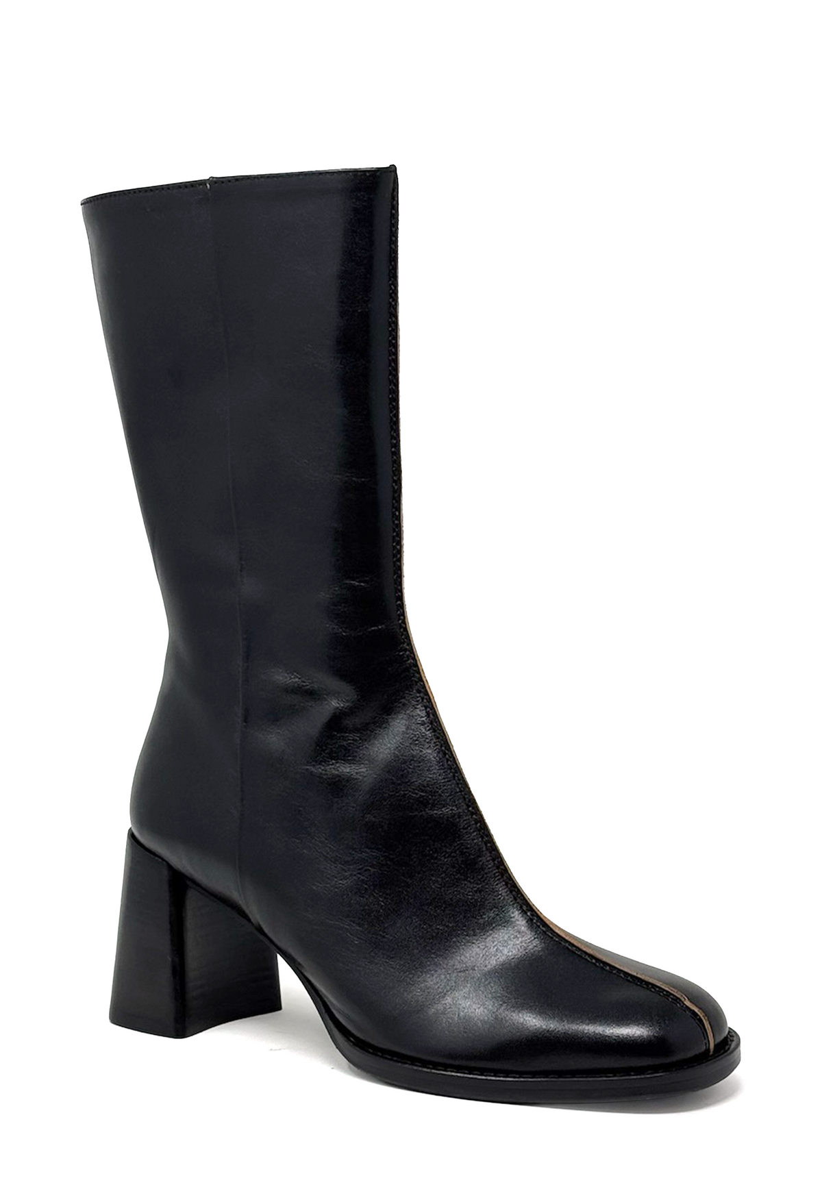 B1310 Heel Stiefelette | Black Redw