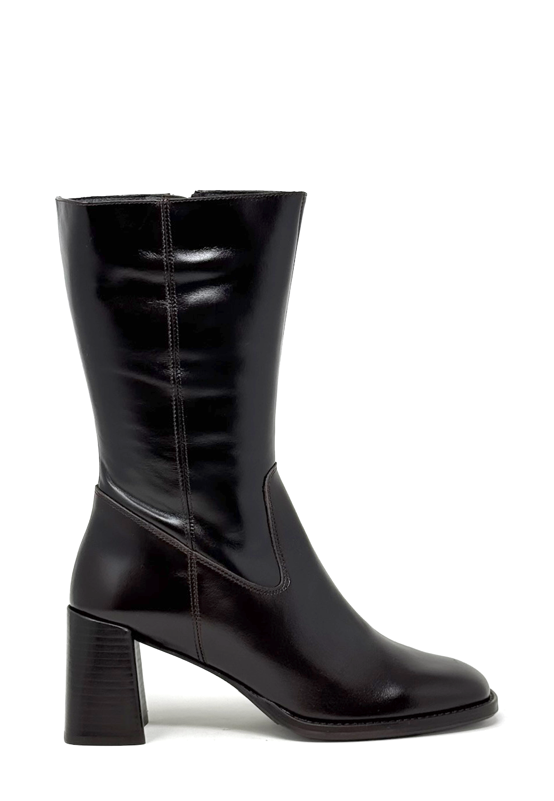 B1313 Heel Stiefelette | Espresso