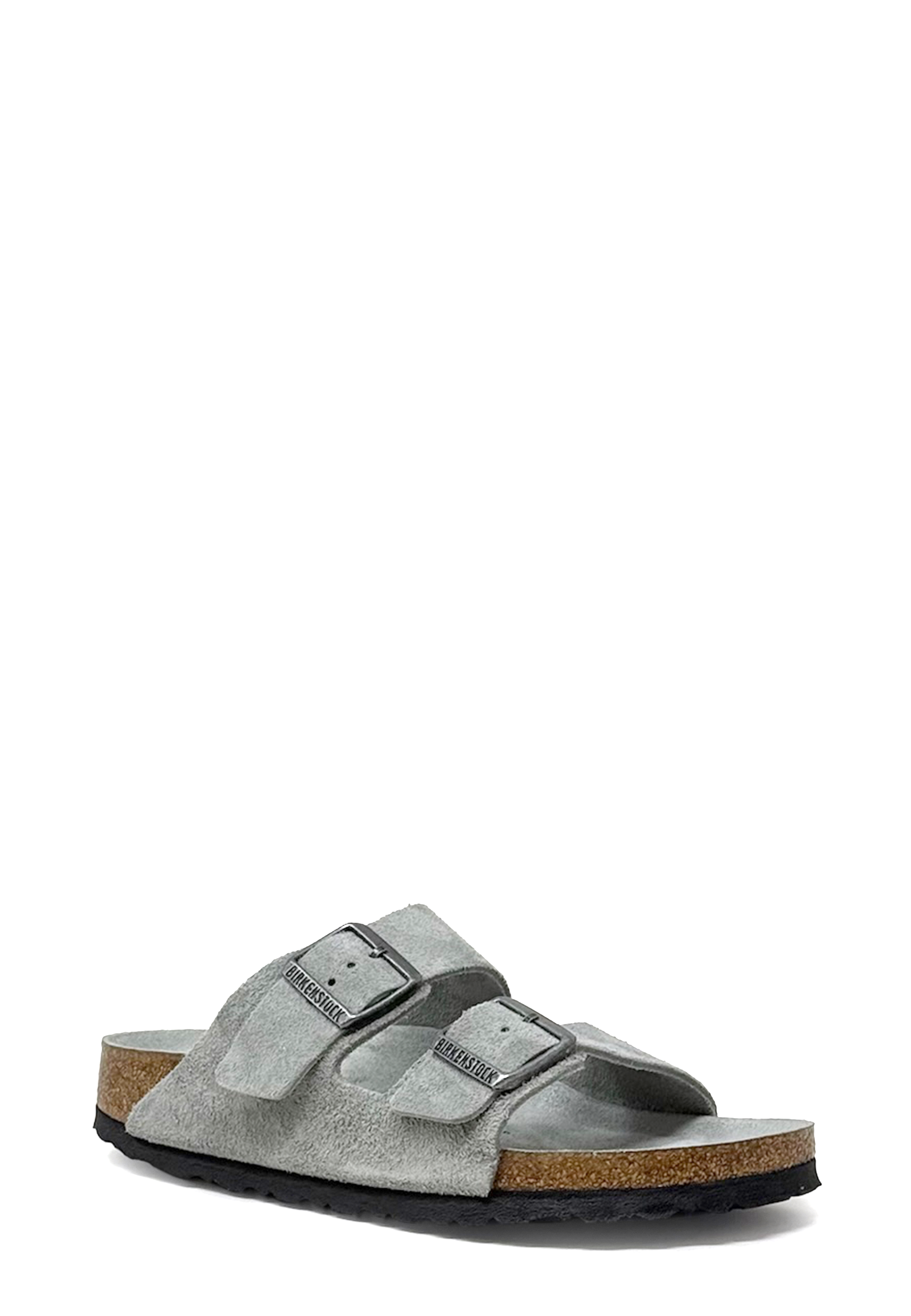 Arizona Soft Footbed  Pantolette | Pure Sage Suede