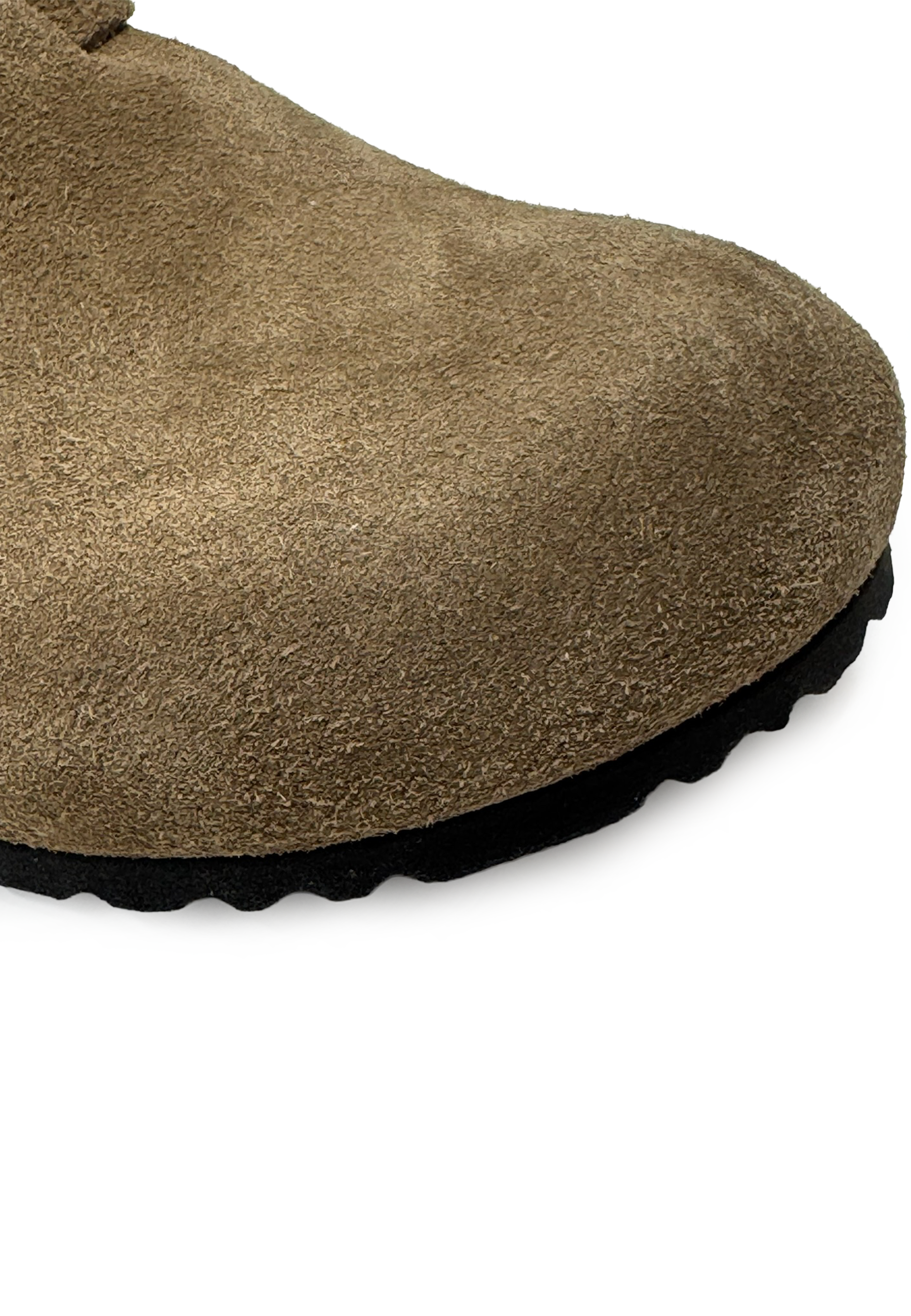 Boston Soft Footbed Clog | Dark Tea Suede