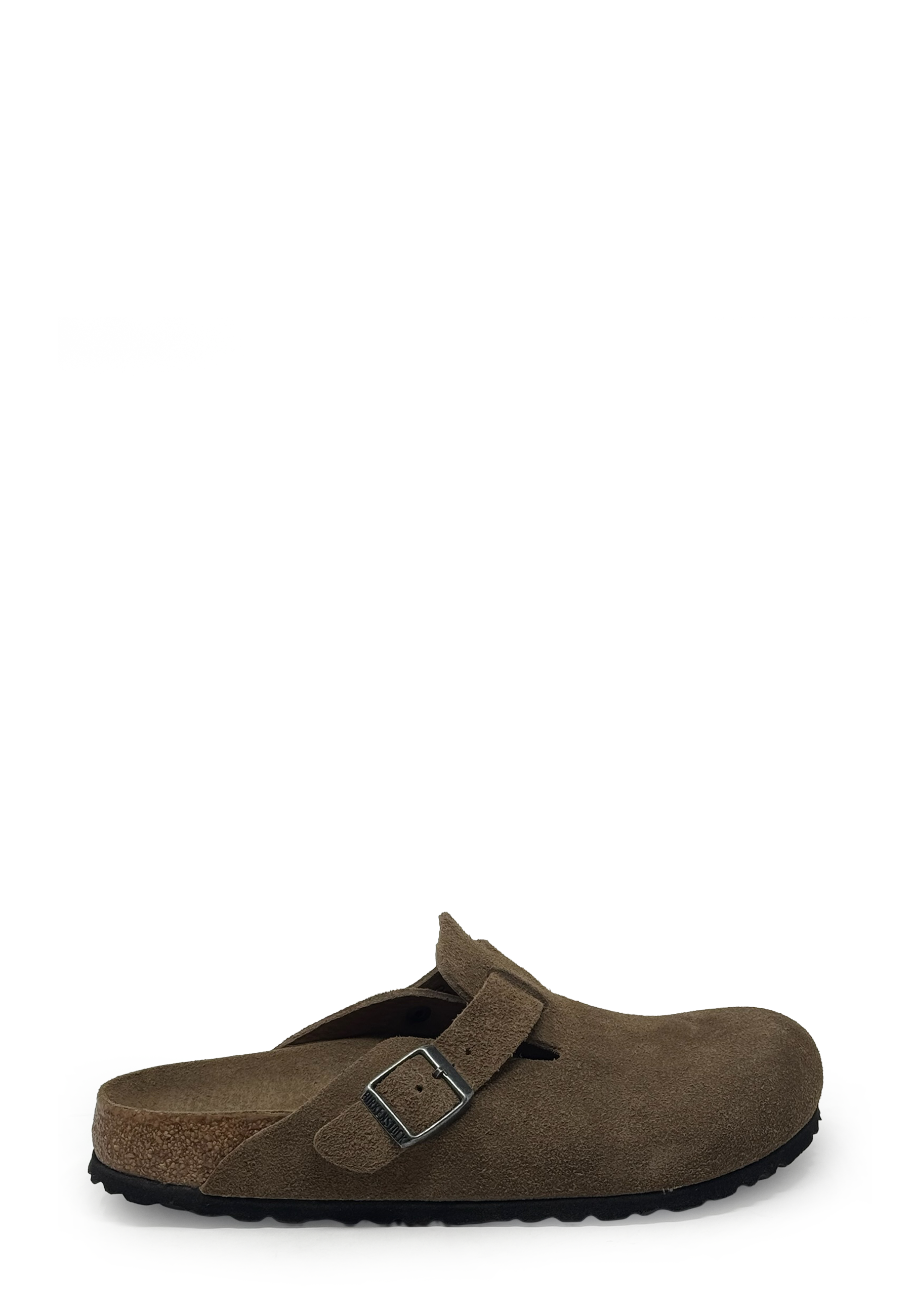 Boston Soft Footbed Clog | Mørk te ruskind