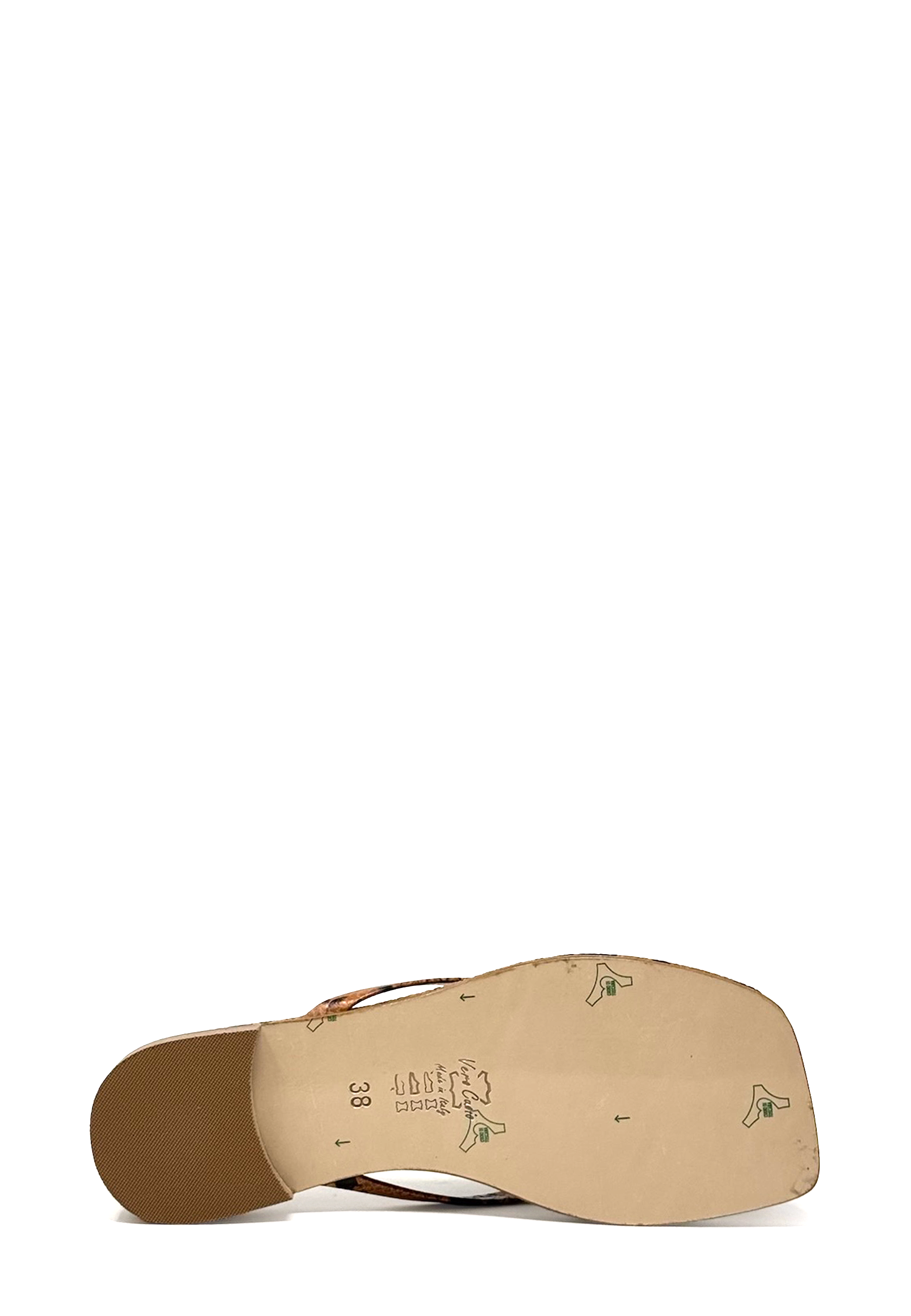 Eden 01 Zehentrenner Pantolette | Cuoio