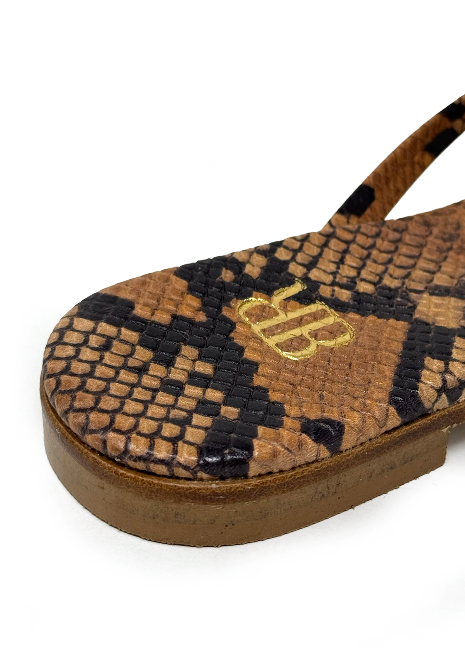 Eden 01 Zehentrenner Pantolette | Cuoio