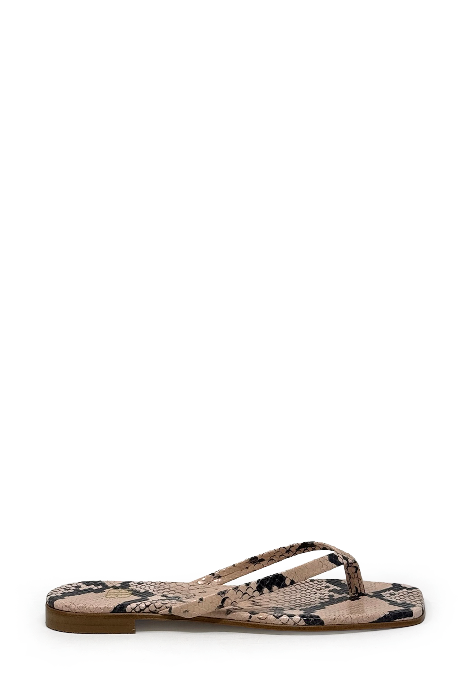 Eden 01 Zehentrenner Pantolette | Rosa