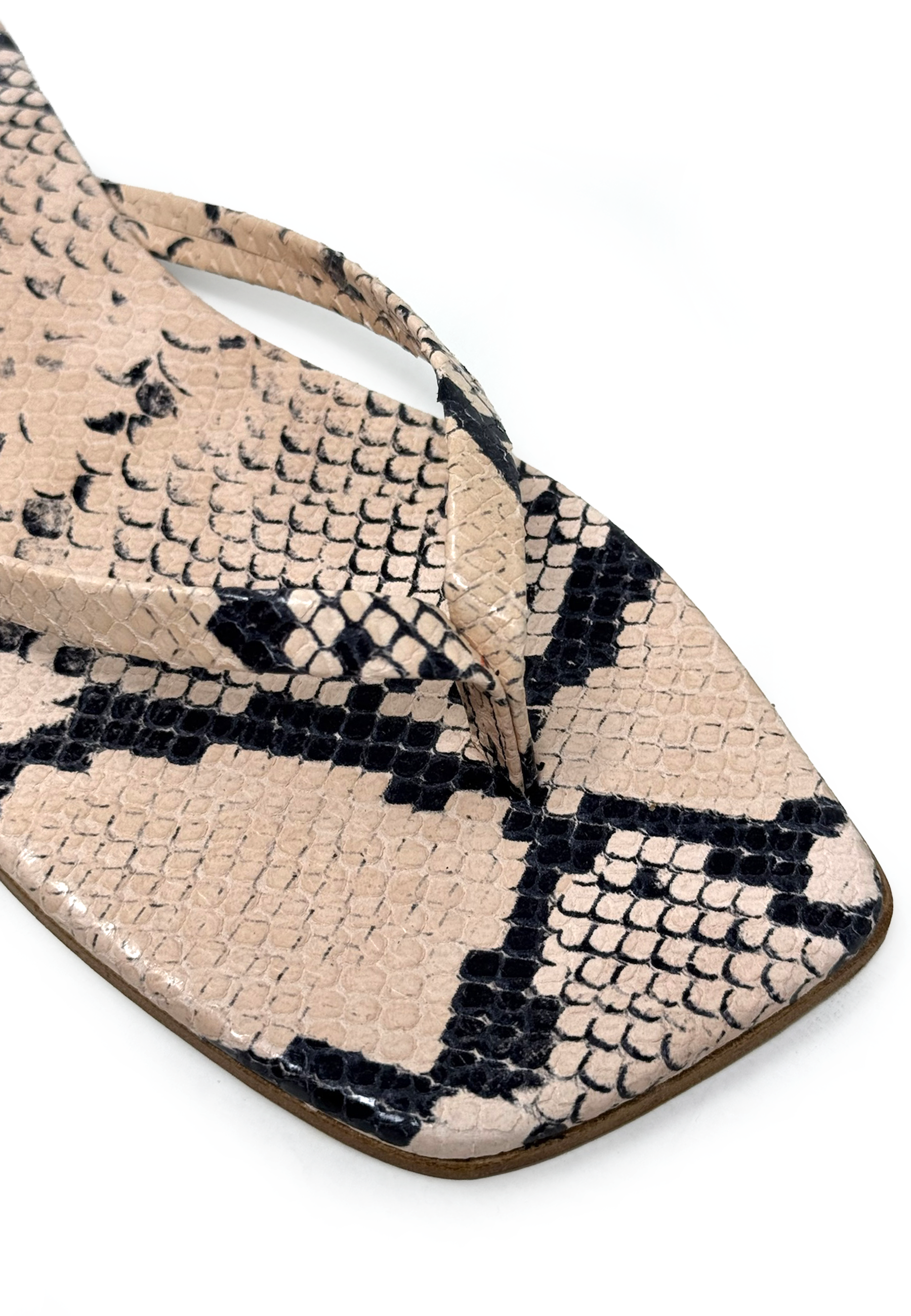 Eden 01 Zehentrenner Pantolette | Rosa