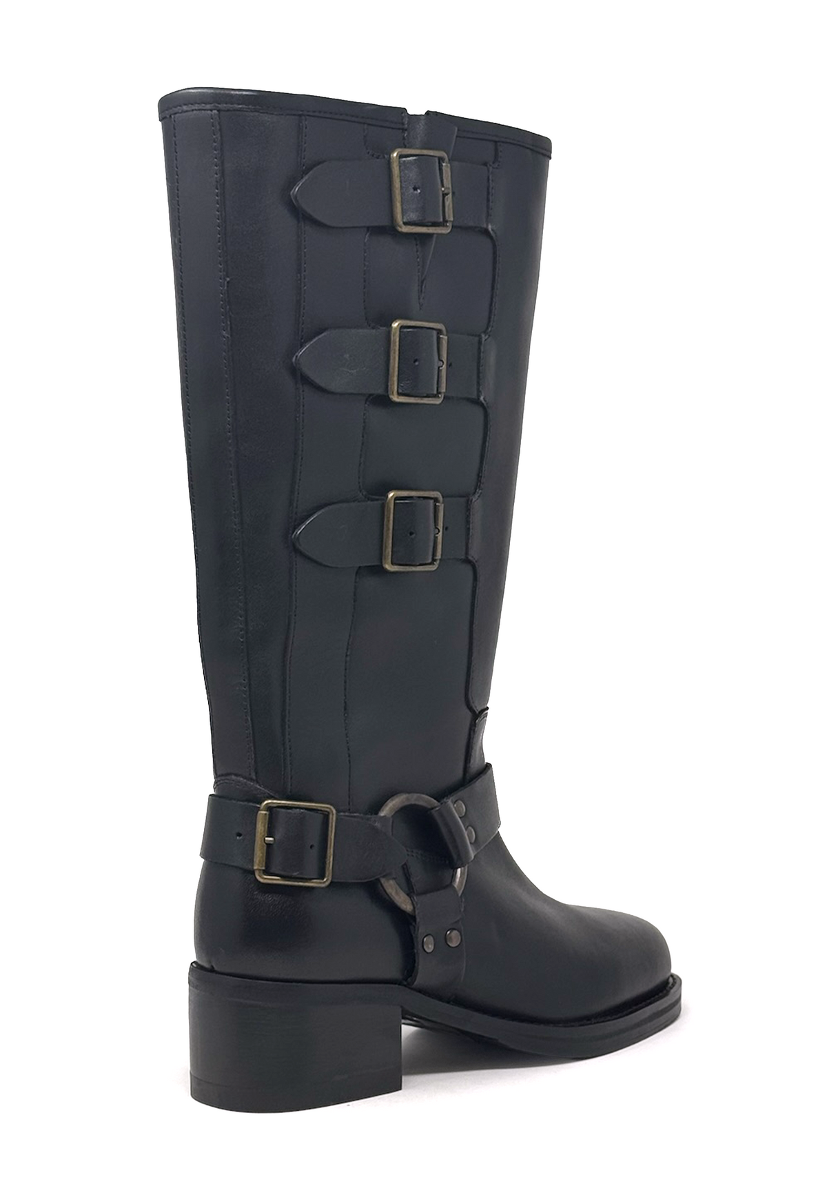 Ky-Ley Langschaft Heel Boot | Black
