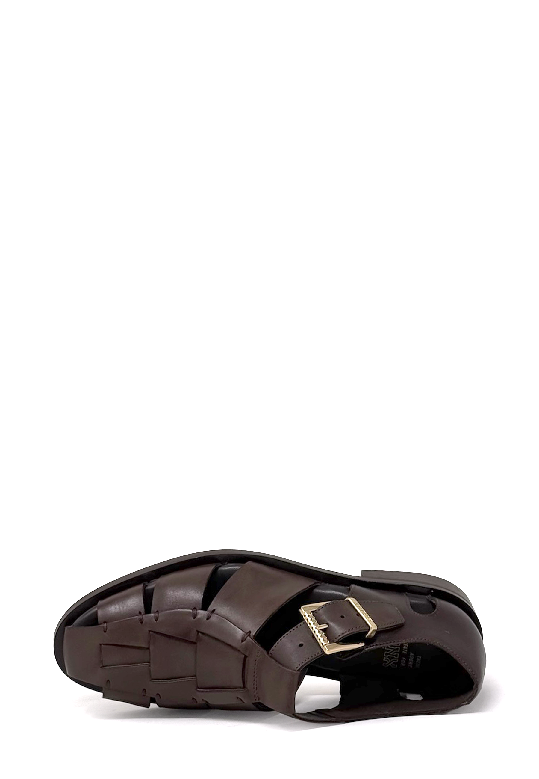 Next-Wagon Fischersandale | Dark Brown